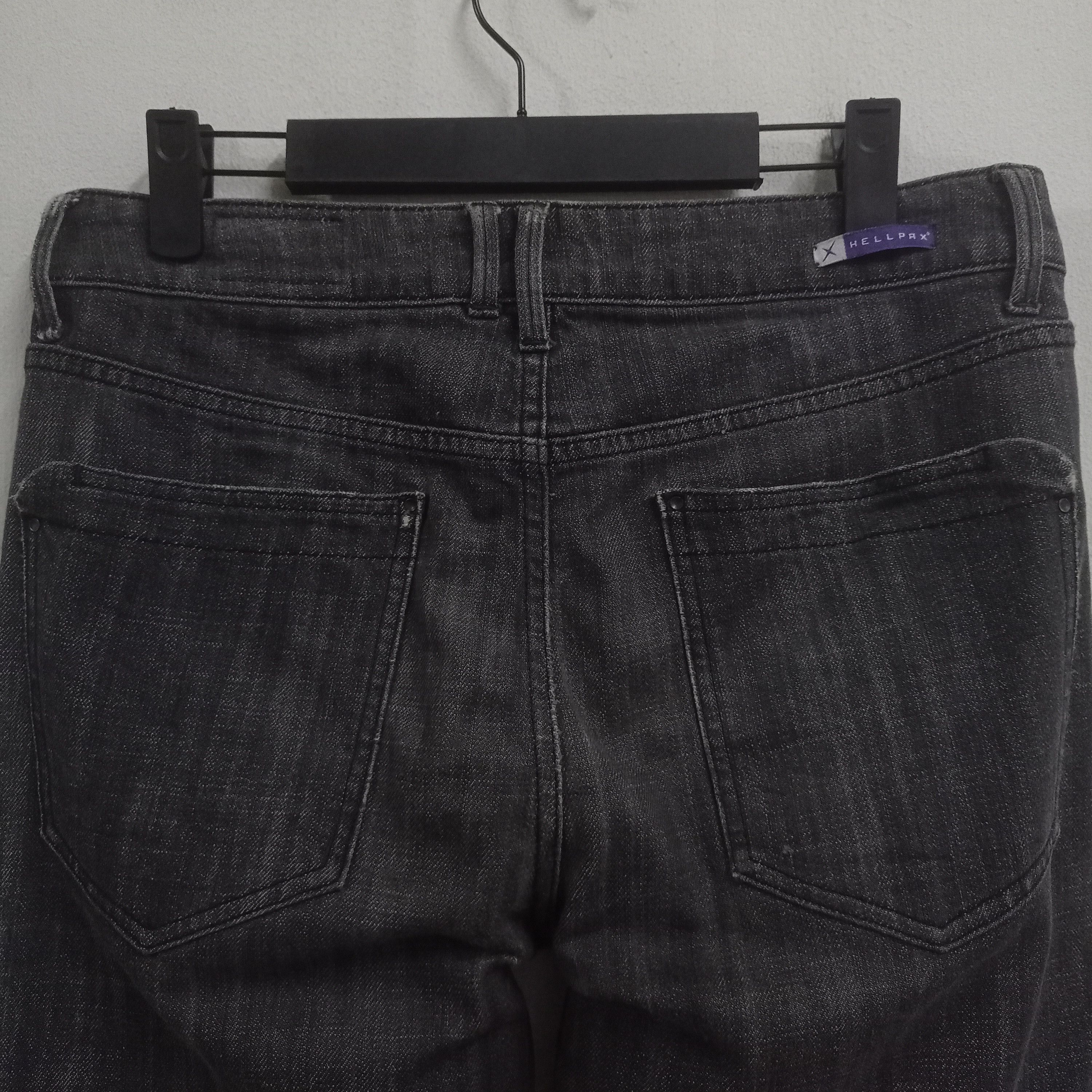 Japanese Brand Vintage Japanese Brand Faded Black Jeans 30x32 Size US 30 / EU 46 - 6 Thumbnail