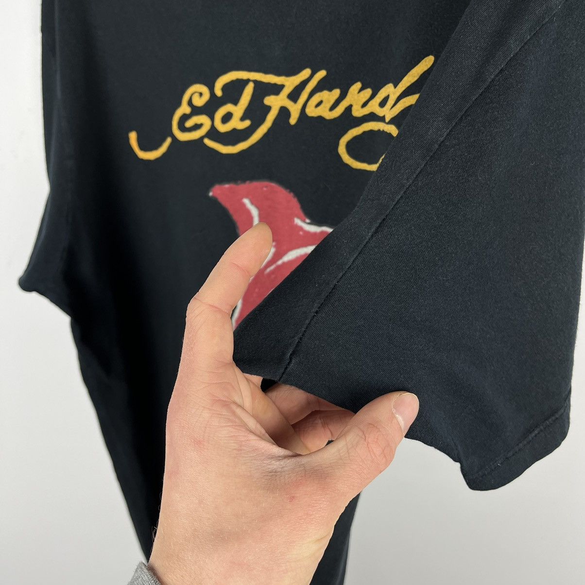 Ed Hardy Vintage Ed Hardy skulls y2k big logo tee 90’s Size US XXL / EU 58 / 5 - 8 Thumbnail