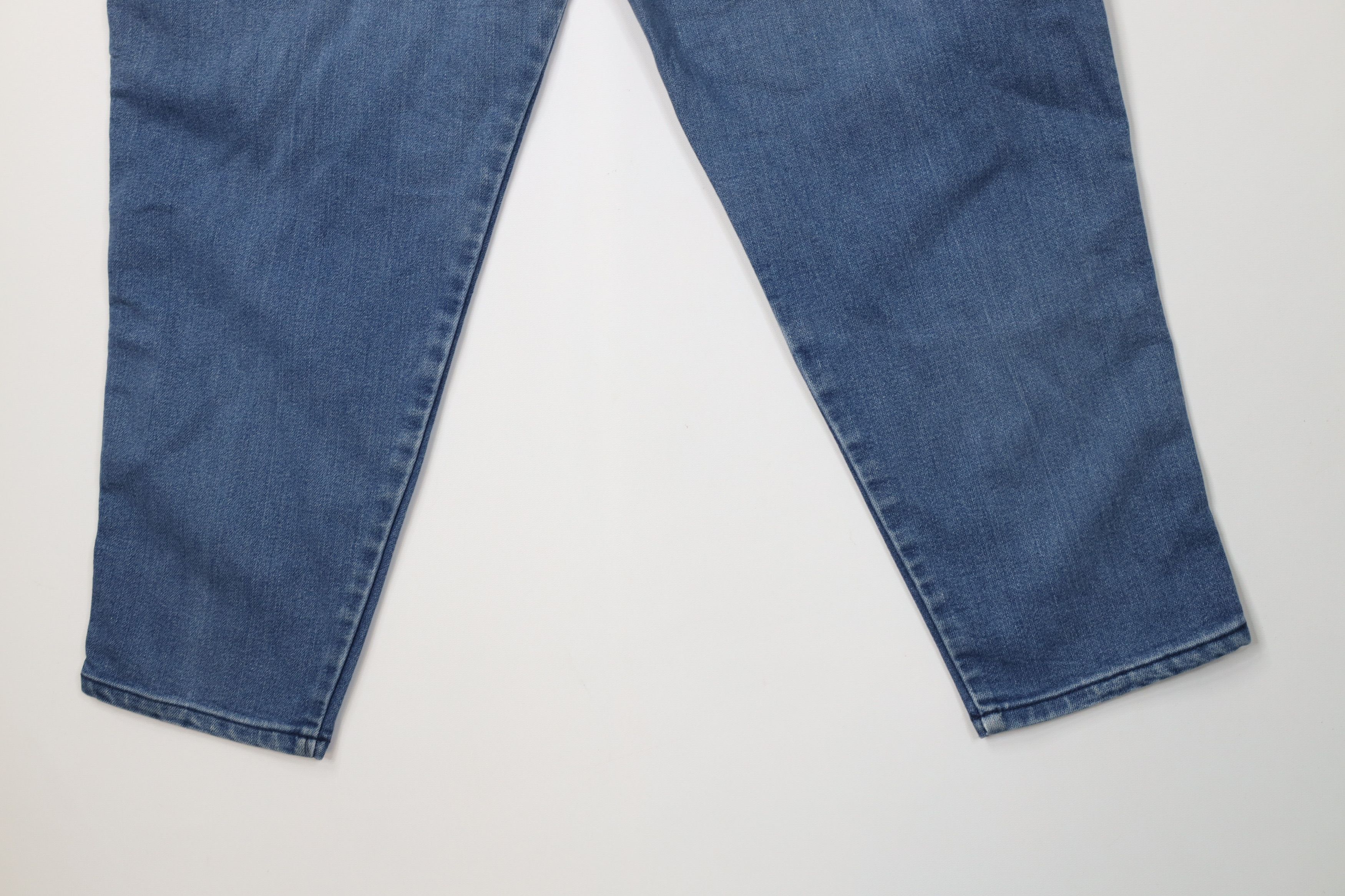 Vintage Vintage 90s Streetwear Stretch Tapered Leg Denim Jeans Size 38" / US 16 / IT 52 - 15 Thumbnail