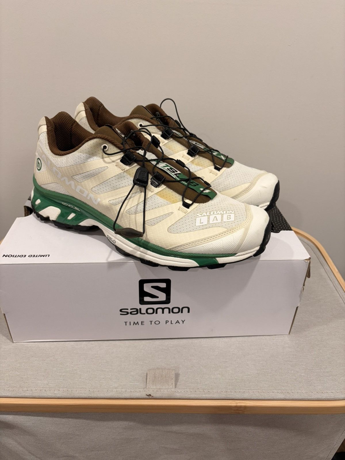 HIDDEN × Salomon Salomon X Hidden NY “Vanilla Ice” XT-4 US11.5 Size US 11.5 / EU 44-45 - 1 Thumbnail
