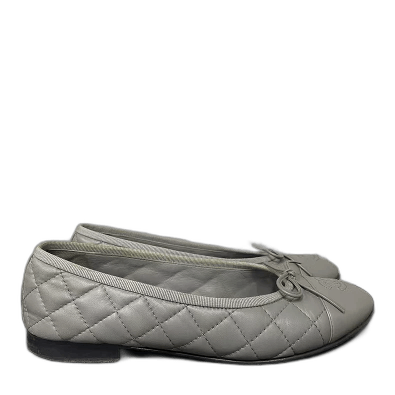 Chanel Ballet Flats Size 37.5 -2505