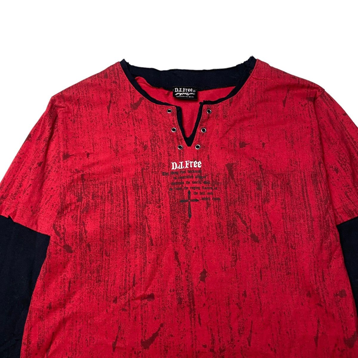 Hysteric Glamour 2000's D.J.Free Tribal Poem Longsleeve Size US S / EU 44-46 / 1 - 5 Thumbnail