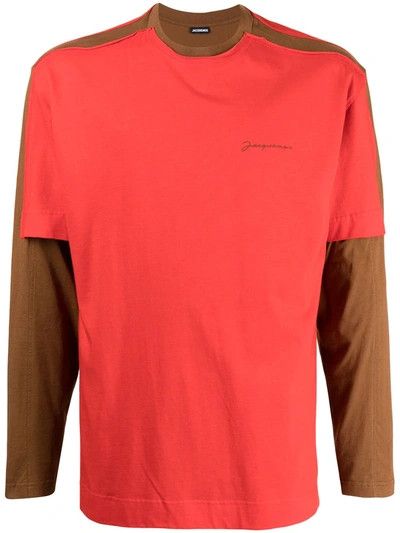 Jacquemus o1mle1025 Le T-Shirt in Red Size US S / EU 44-46 / 1 - 1 Preview