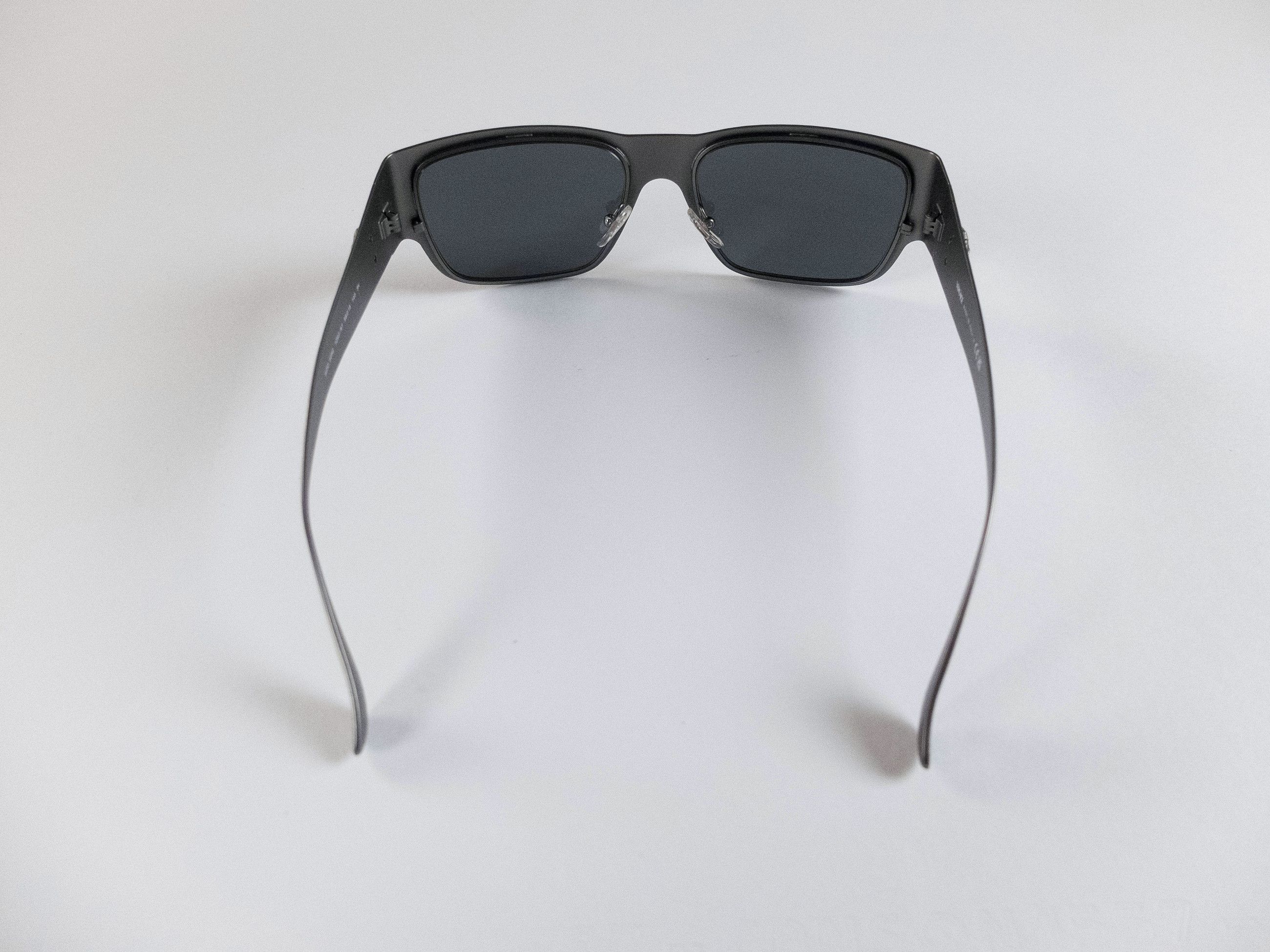 Versace VERSACE La Medusa metallic metal rectangle sunglasses Size ONE SIZE - 7 Thumbnail