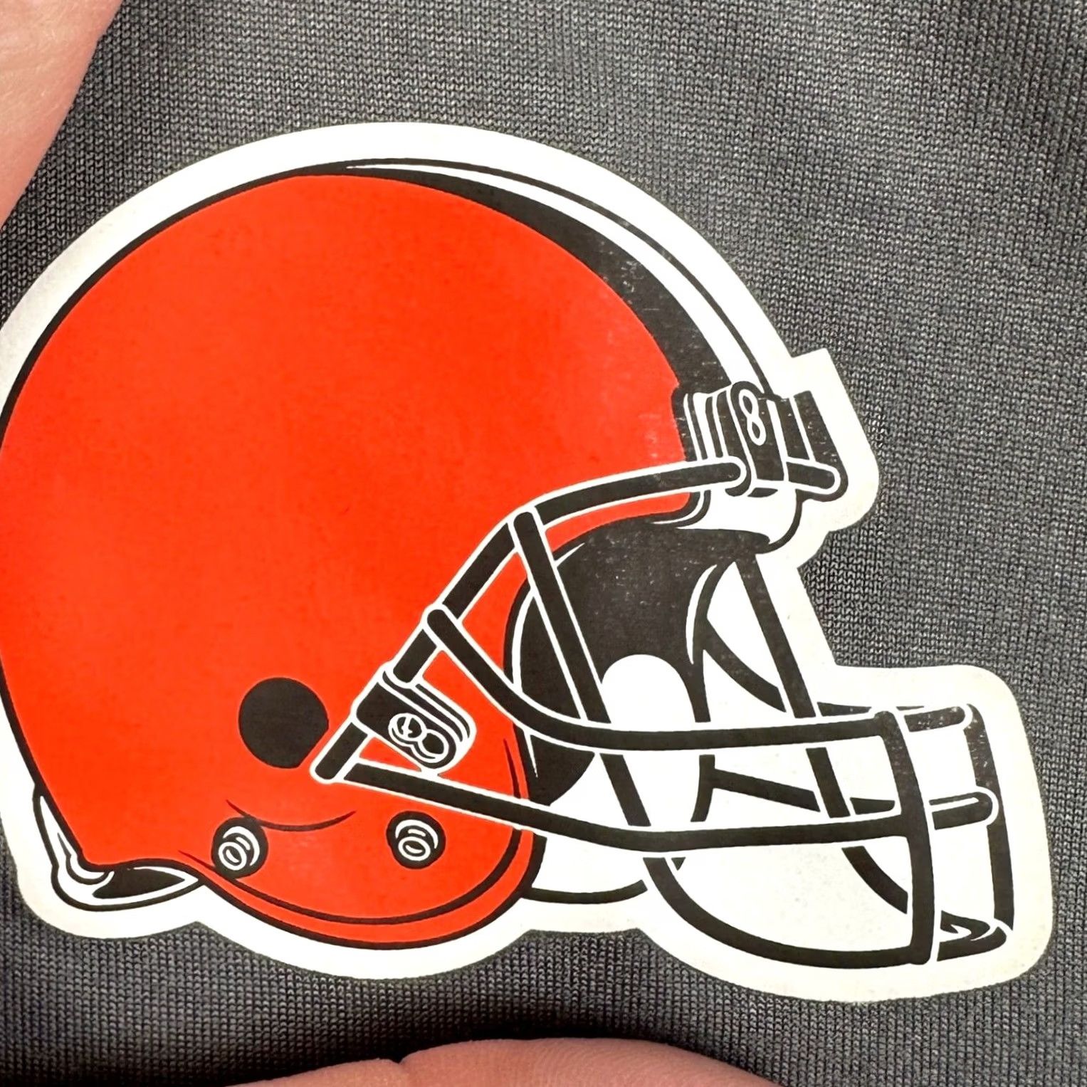 Vintage Fanatics NFL Cleveland Browns Polo Shirt Mens Large Gray Short Sleeve Football Polo Shirt Size US L / EU 52-54 / 3 - 5 Thumbnail
