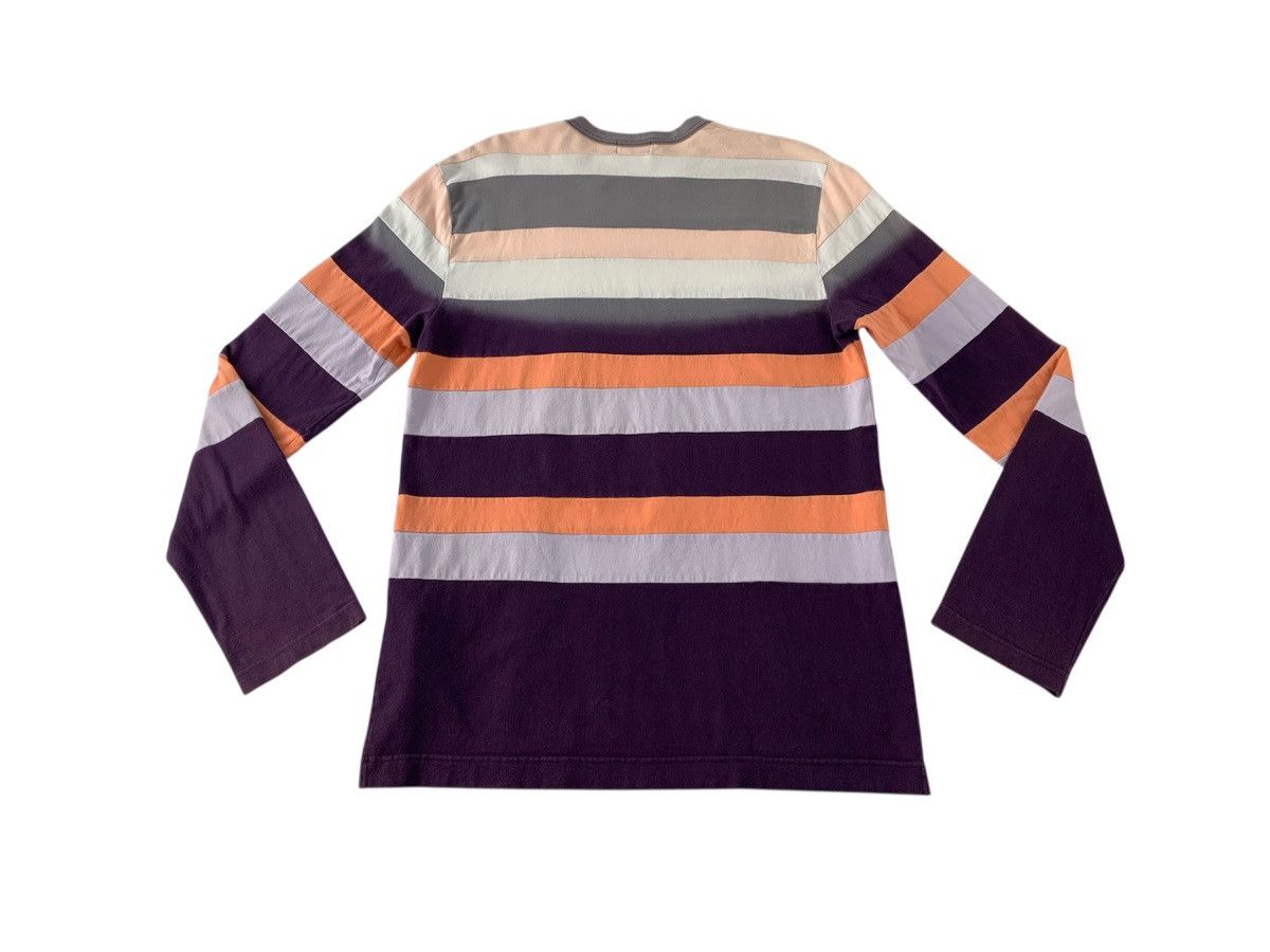 Comme des Garcons Homme Plus Comme Des Garcon Homme Plus Ever Green Colour Block Tee Size US M / EU 48-50 / 2 - 2 Thumbnail