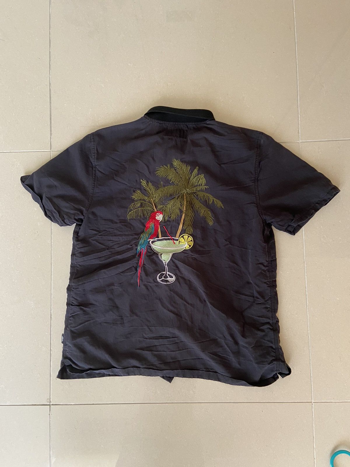 Stussy Stussy embroidered paradise shirt Size US S / EU 44-46 / 1 - 1 Thumbnail