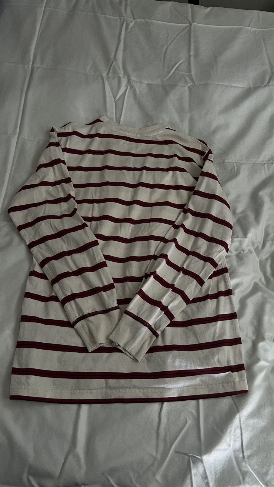 Supreme Supreme Classic Logo Striped L/S Shirt Size US L / EU 52-54 / 3 - 3 Thumbnail