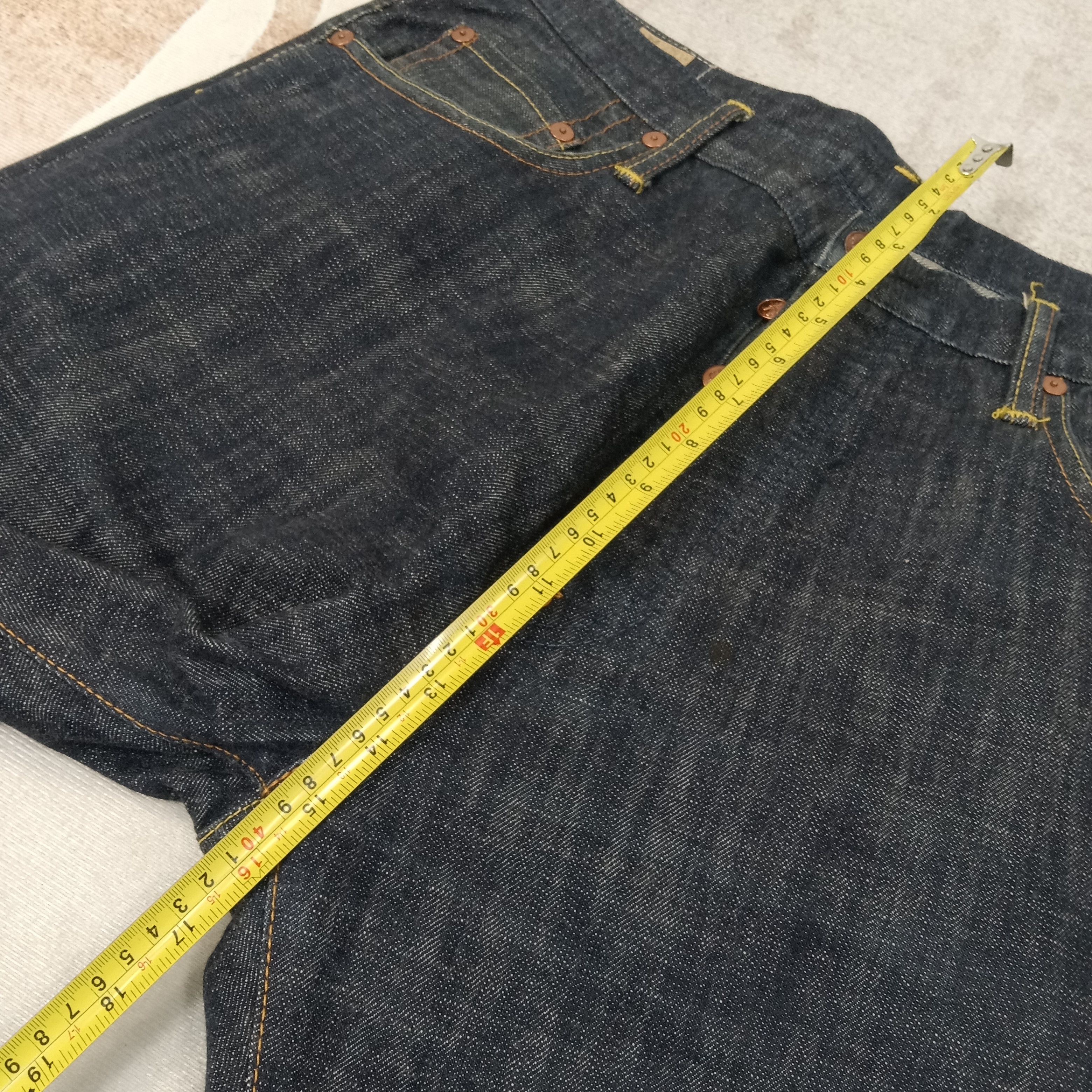 Evisu Evisu Paris Selvedge Japanese Daicock Denim Jeans C258N30 Size US 37 - 10 Thumbnail