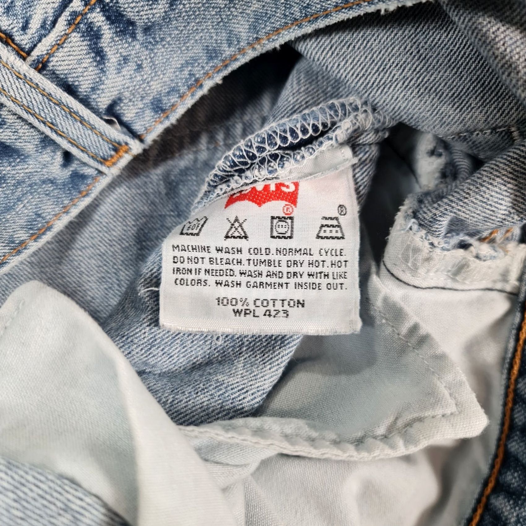 Levi's VINTAGE Levi's 501 Jeans Mens Blue W40 L30 Straight Leg Regular Fit Denim Y2K Jeans Size US 32 / EU 48 - 5 Thumbnail