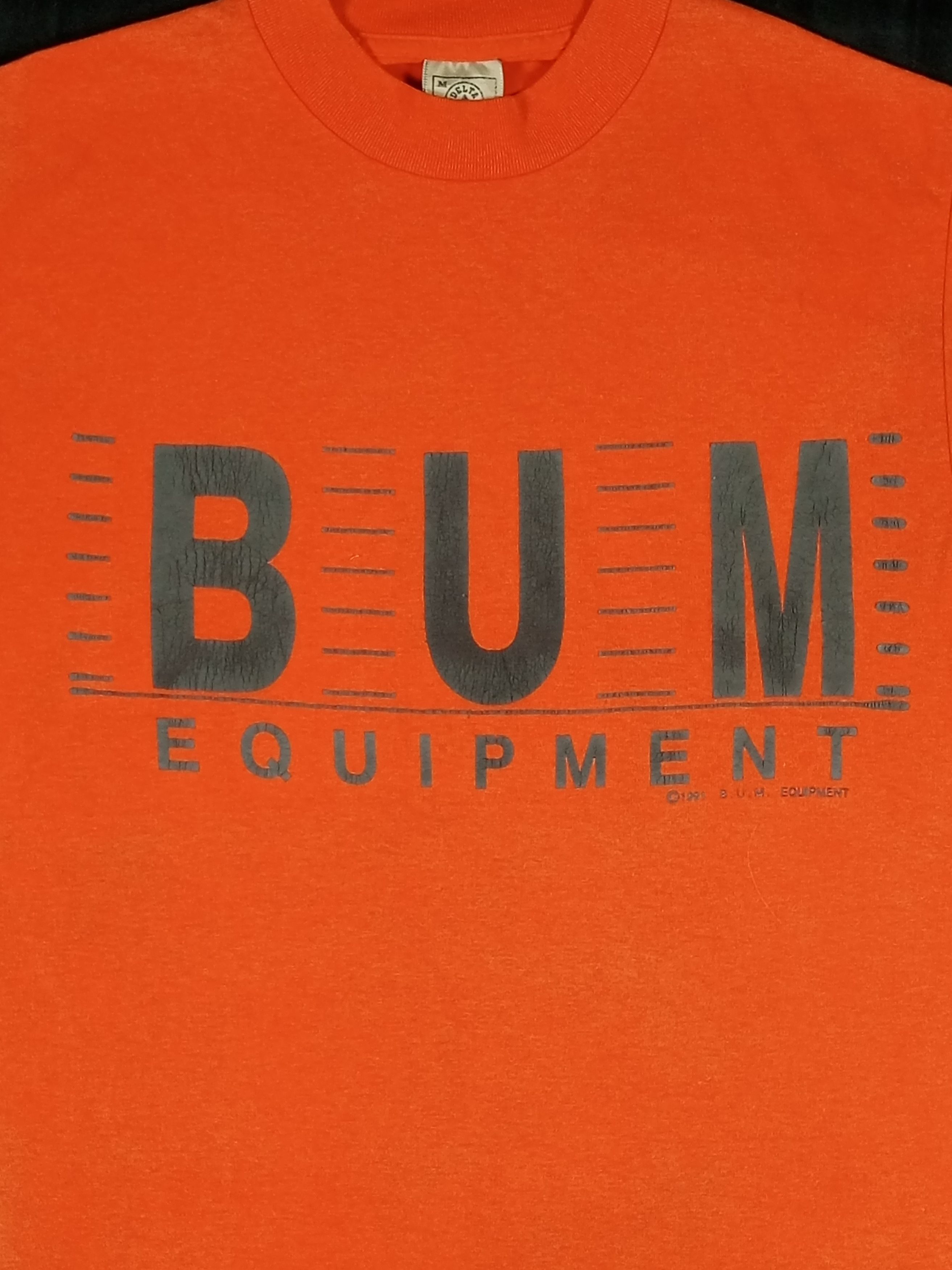 Vintage Vintage 90s Sun Faded BUM Equipment Single Stitch T-shirt Size US M / EU 48-50 / 2 - 4 Thumbnail