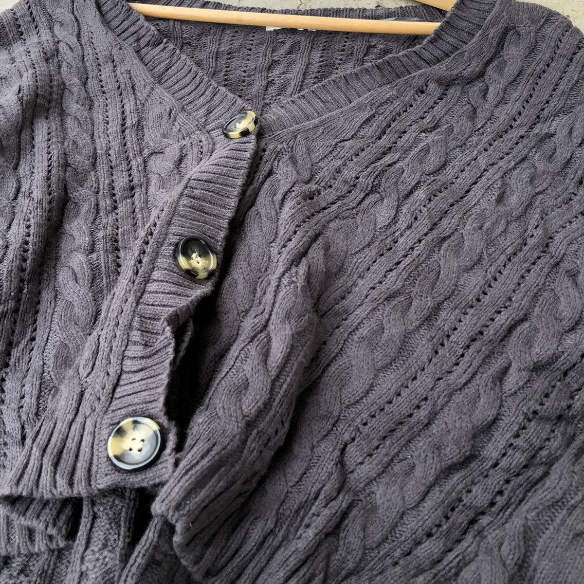 Vintage 💥Vintage Cardigan GU Pullover/Pureknit Like Crop Top Size US XL / EU 56 / 4 - 4 Thumbnail