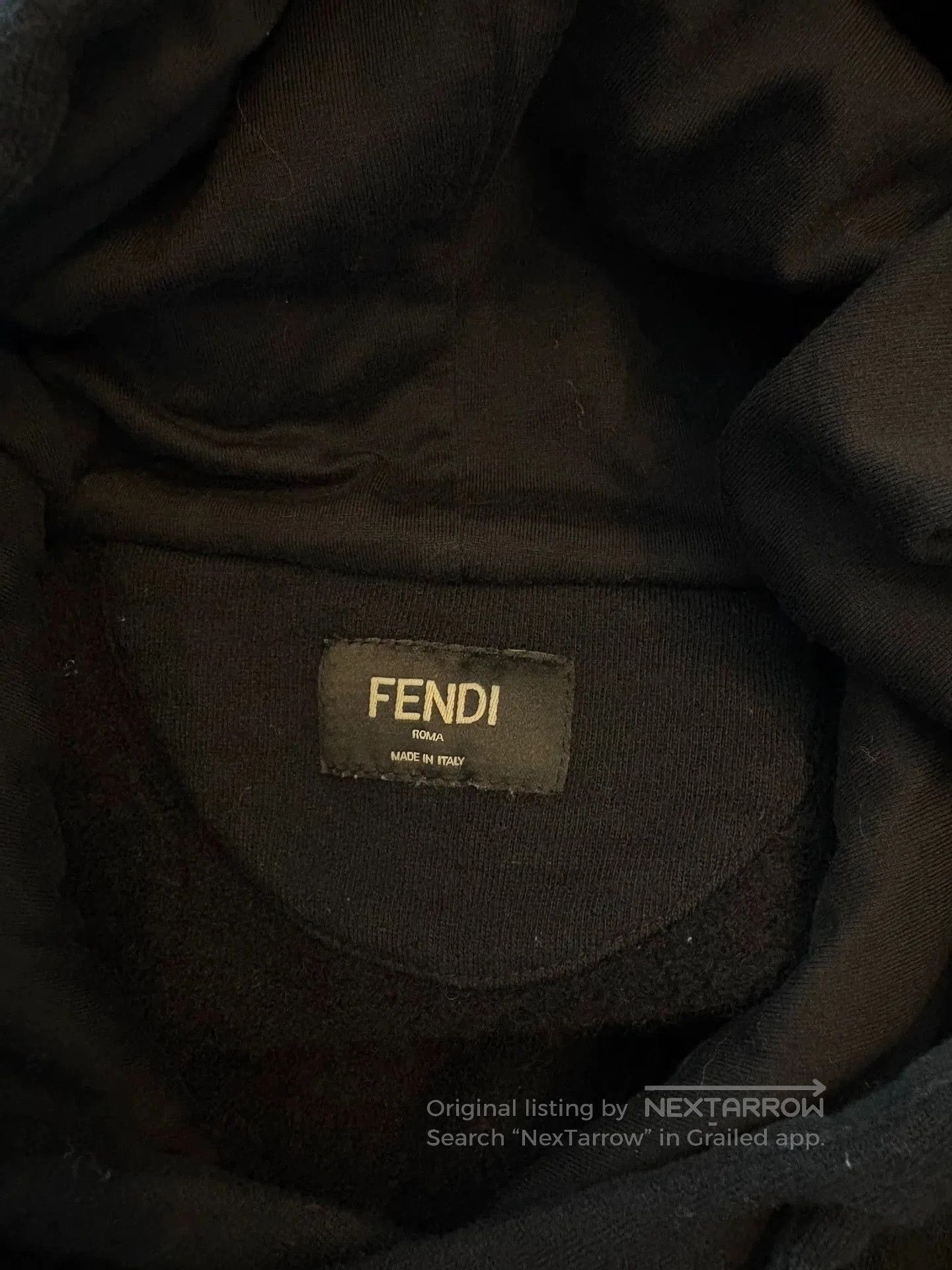 Fendi fendi black hoodie with colorful logo. Size US M / EU 48-50 / 2 - 3 Thumbnail