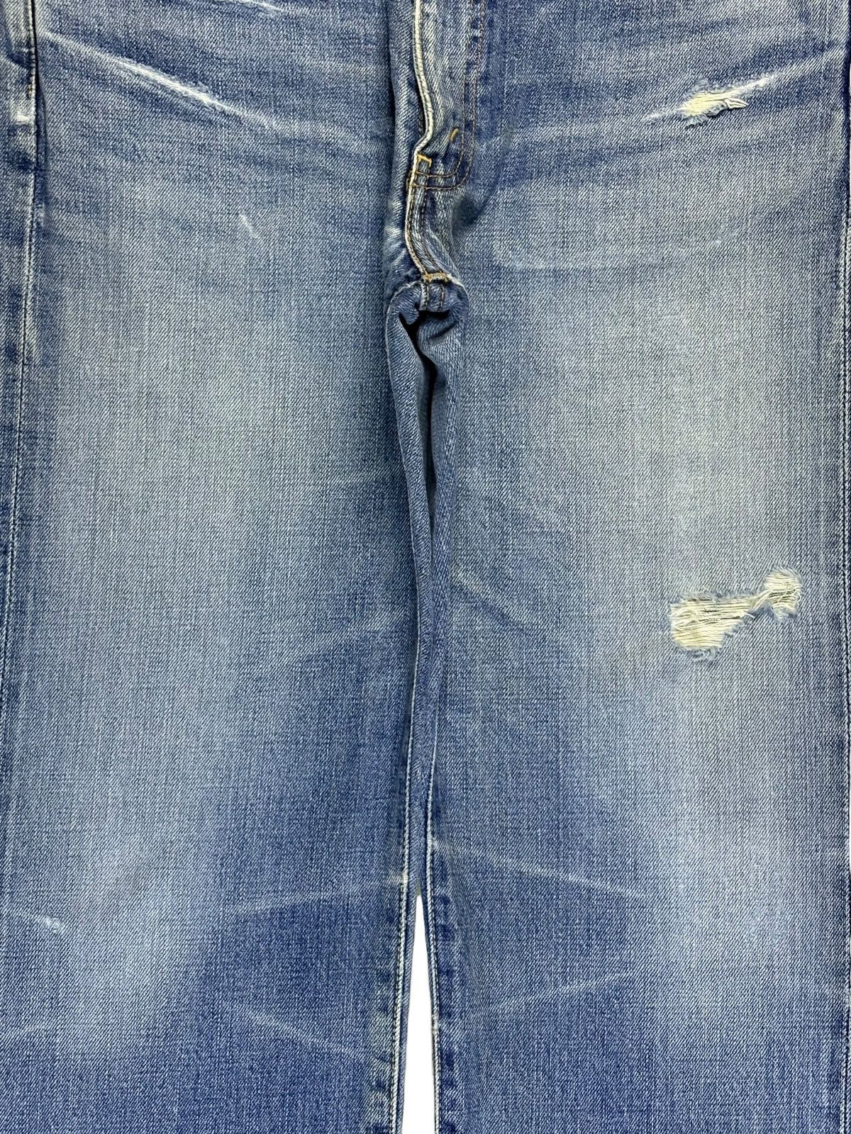 Levi's Vintage 80s Levis 502xx Big E Selvedge Loose Jeans Size US 31 - 6 Thumbnail