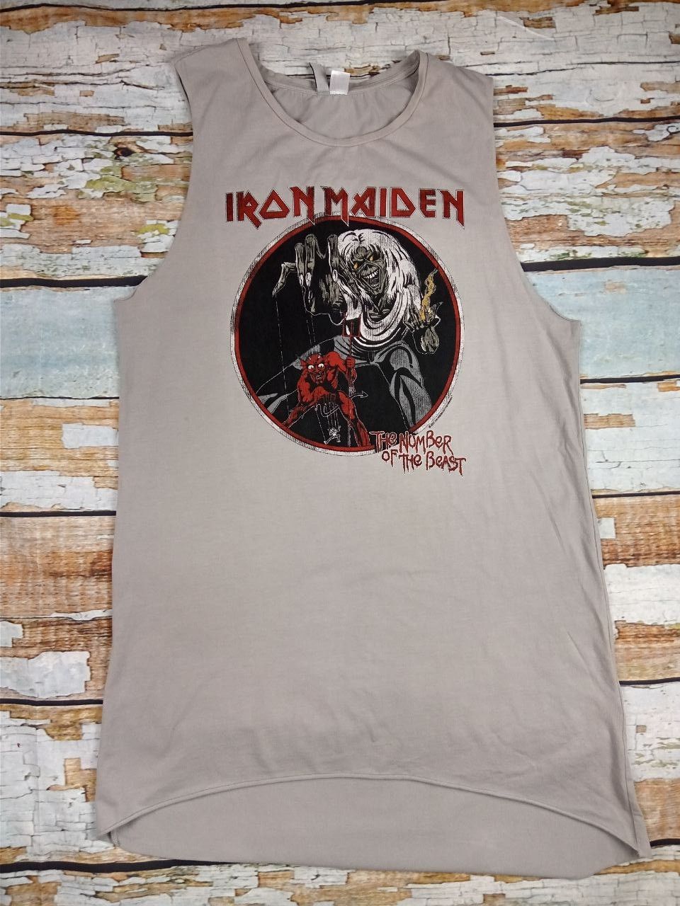 H&M Iron Maiden 2017 H&M Oversized T-Shirt Dress Size M / US 6-8 / IT 42-44 - 1 Thumbnail