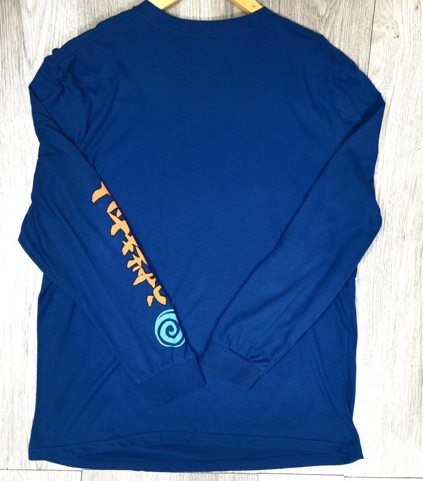 Other Naruto Shippuden Uzumaki Long Sleeve Blue Graphic Shirt XL#7 Size US XL / EU 56 / 4 - 6 Thumbnail