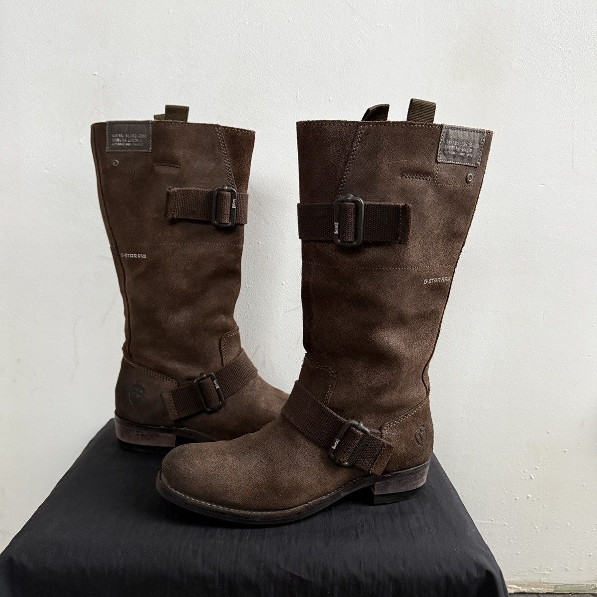G-Star G-Star Military Army Combat Boots Suede Brown Size US 7.5 / IT 37.5 - 3 Thumbnail