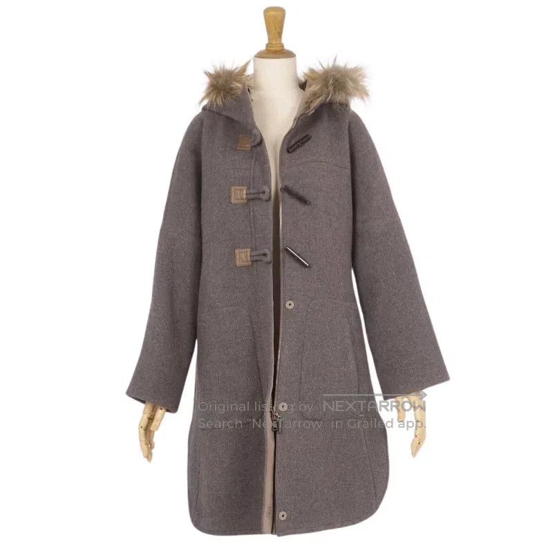 Brunello Cucinelli Brunello Cucinelli Lennon coat cashmere wool blended coat Size M / US 6-8 / IT 42-44 - 2 Thumbnail