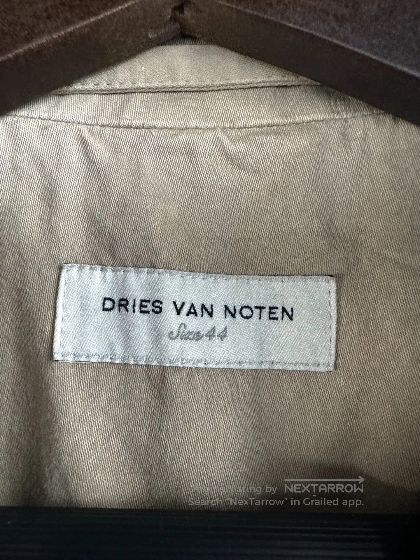 Dries Van Noten DRIES VAN NOTEN Gun-barred collar four-pocket suit| Size US S / EU 44-46 / 1 - 4 Thumbnail