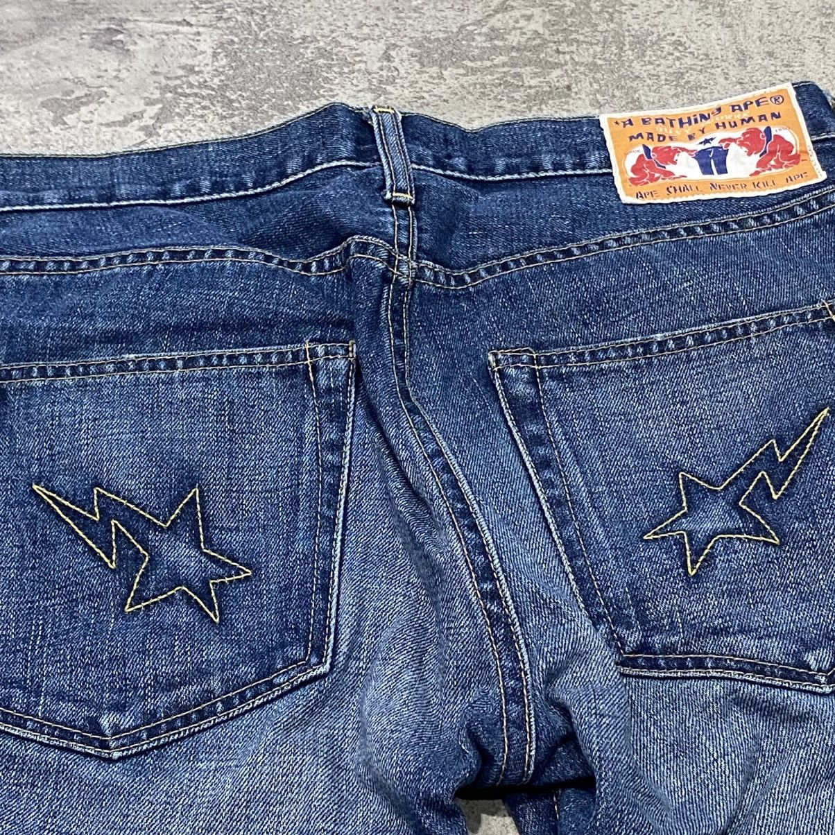 Bape Bape Sta OG Denim Size US 31 - 6 Thumbnail