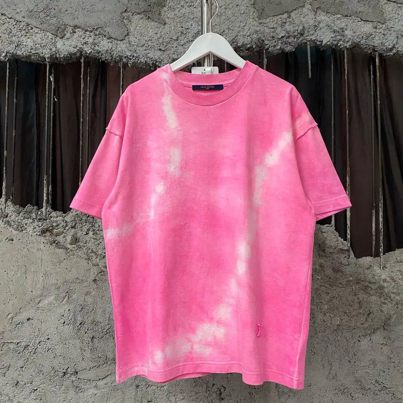 Louis Vuitton Louis Vuitton Pink Tie-Dye Short Sleeve T-Shirt 0089 Size US XS / EU 42 / 0 - 1 Thumbnail