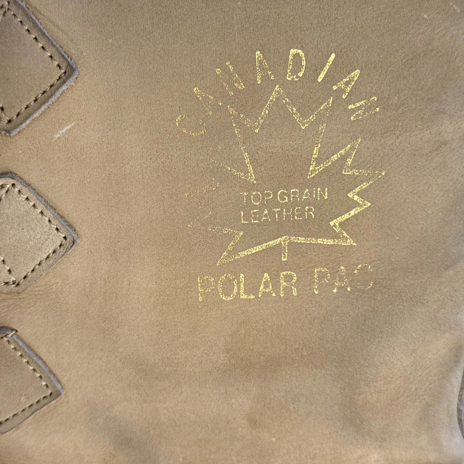 Other Canadian Polar Pac Winter Boots Leather Steel Sz12 Size US 13 / EU 46 - 3 Thumbnail