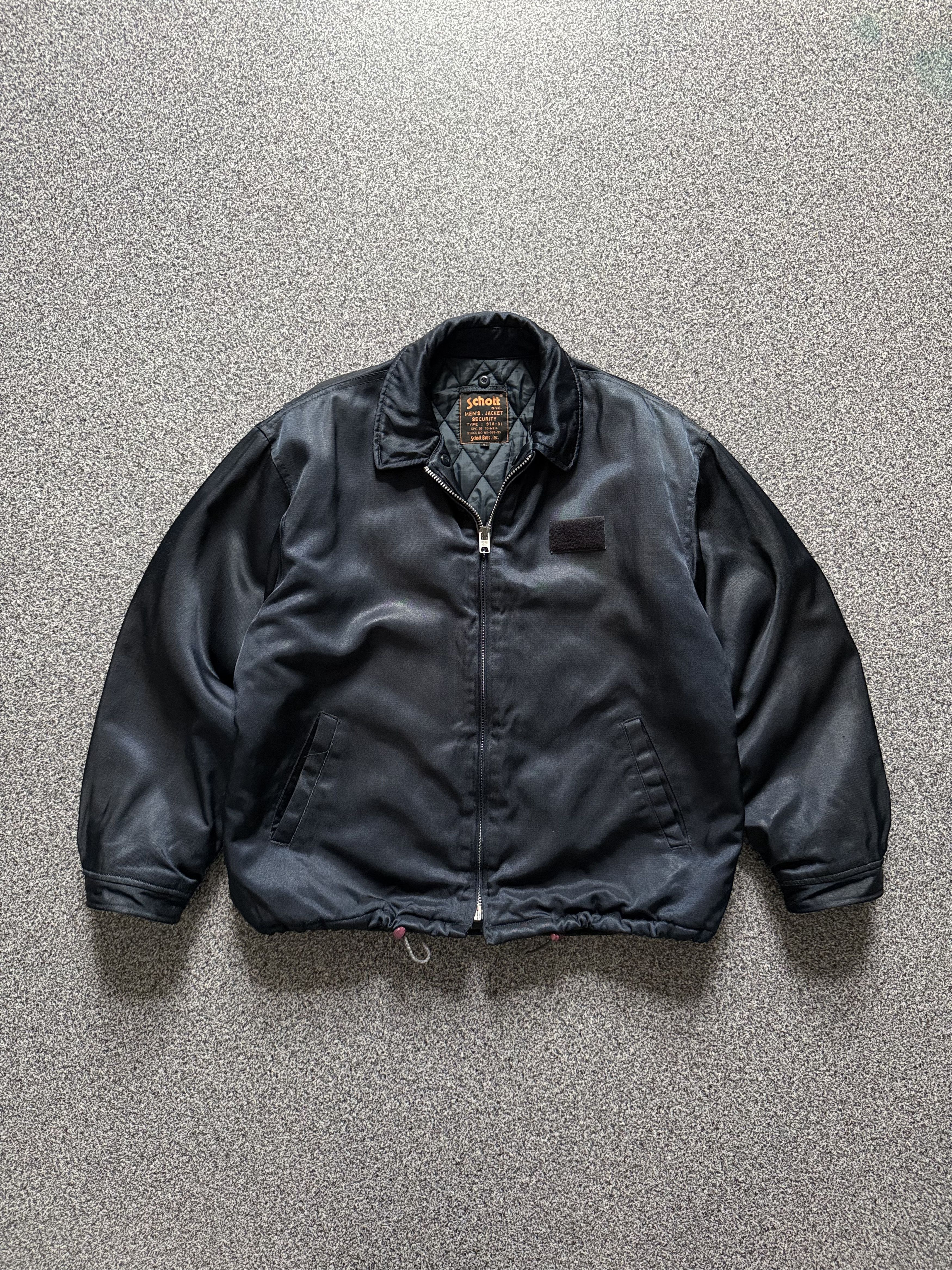 ⭐️Schott MEN'S JACKET SECURITY XL USAサイズ⭐️ Schott NYC Men's Jackets