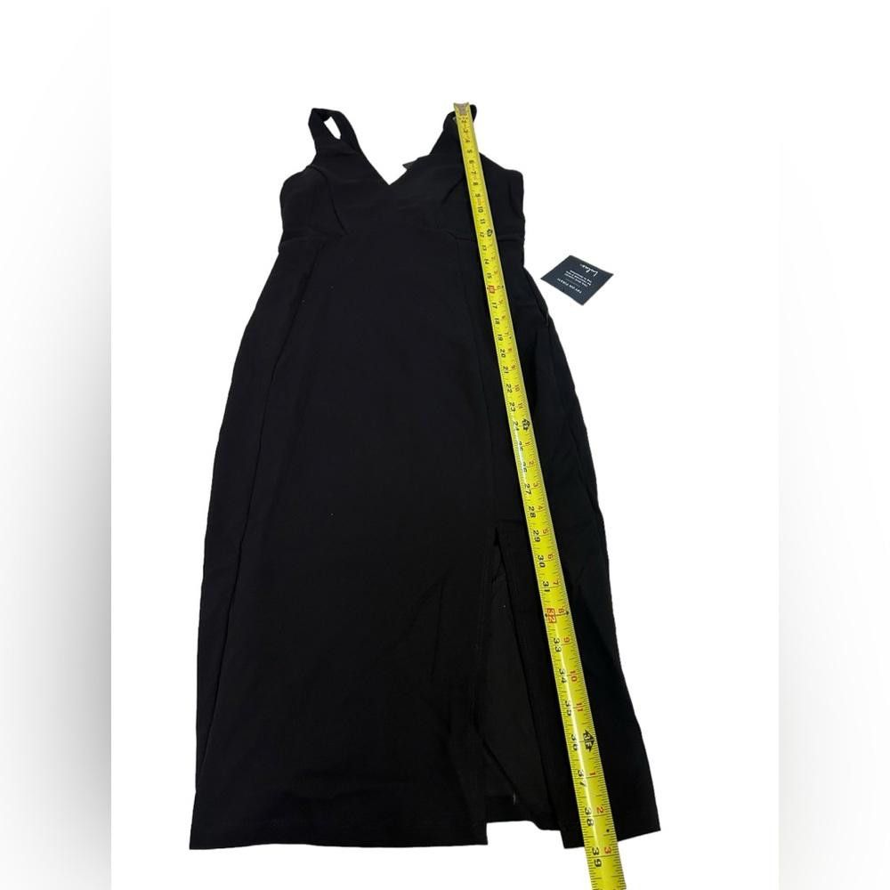 Lulus Lulus l NWT Iconic Moment Black Bodycon Midi Dress Small Size S / US 4 / IT 40 - 3 Thumbnail