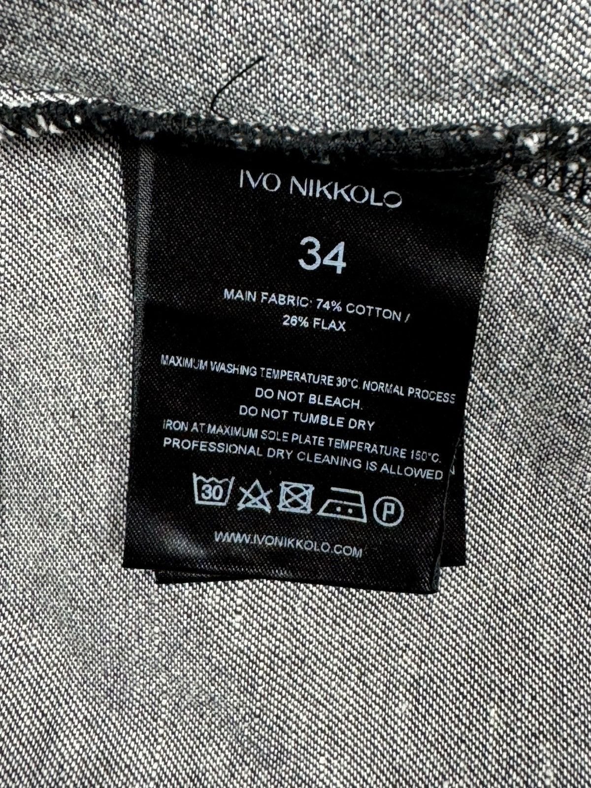 Designer Ivo Nikkolo Cotton-Linen Dress Belted size 34 Size XXS / US 00 / IT 34 - 11 Thumbnail