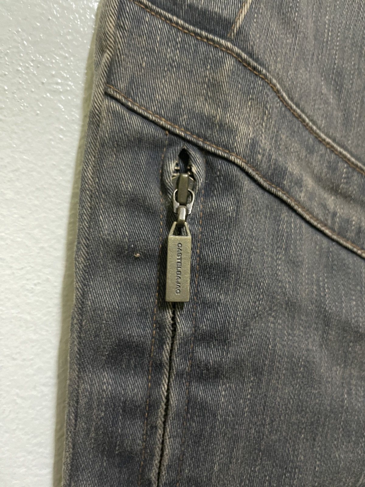 Jean Charles De Castelbajac × Vintage Castelbajac Sport Army Stretch Jeans Size 32" / US 10 / IT 46 - 5 Thumbnail