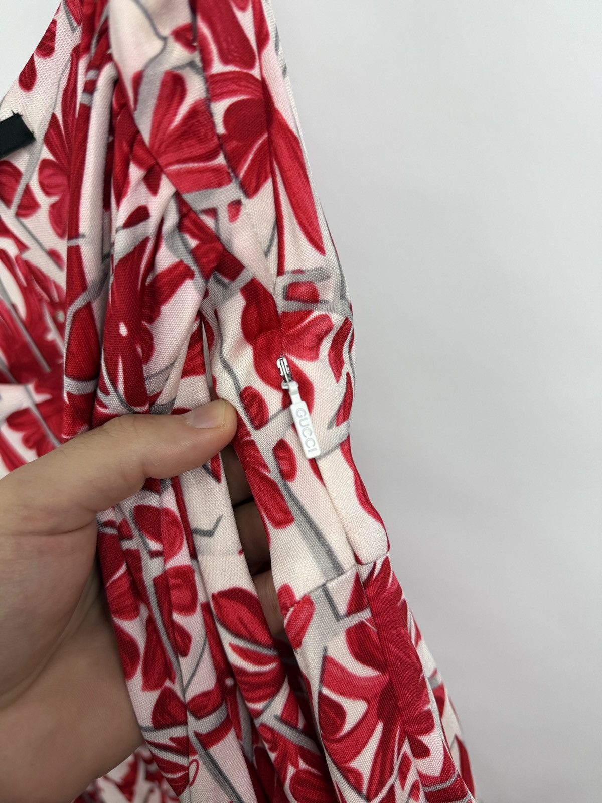 Gucci 🇮🇹 Vintage Gucci Tom Ford Floral Silk Dress Flower Archive Size M / US 6-8 / IT 42-44 - 12 Thumbnail