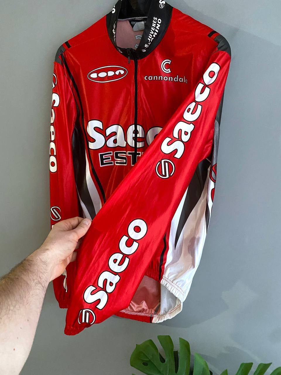 Other Connondale Saeco Estro 90s Vintage Bike Cycling Jersey, Sz M Size US M / EU 48-50 / 2 - 5 Thumbnail
