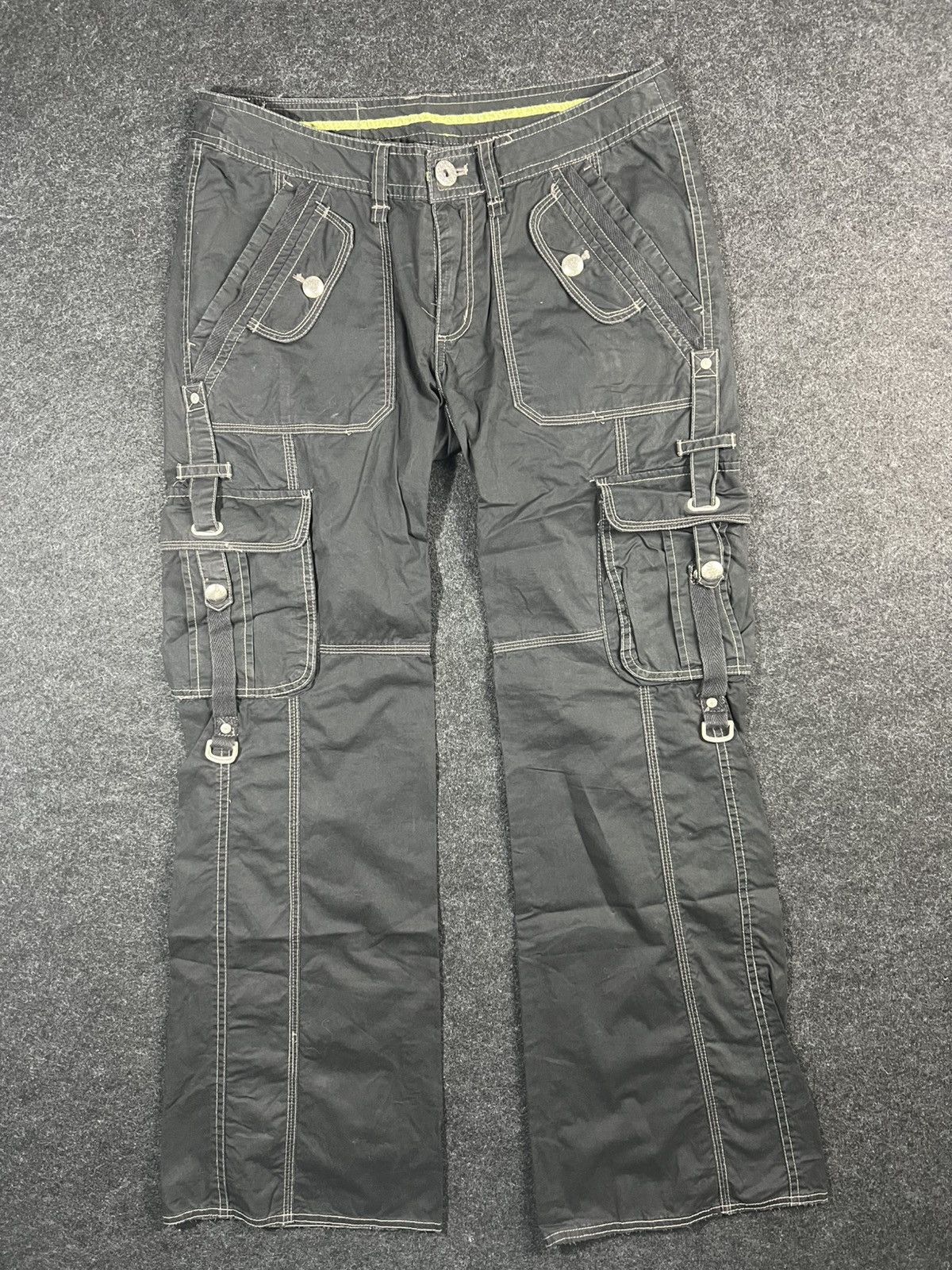 Replay Replay Flare Bondage Pants 3D Pockets LGB If Six Was Nine Size US 30 / EU 46 - 1 Thumbnail