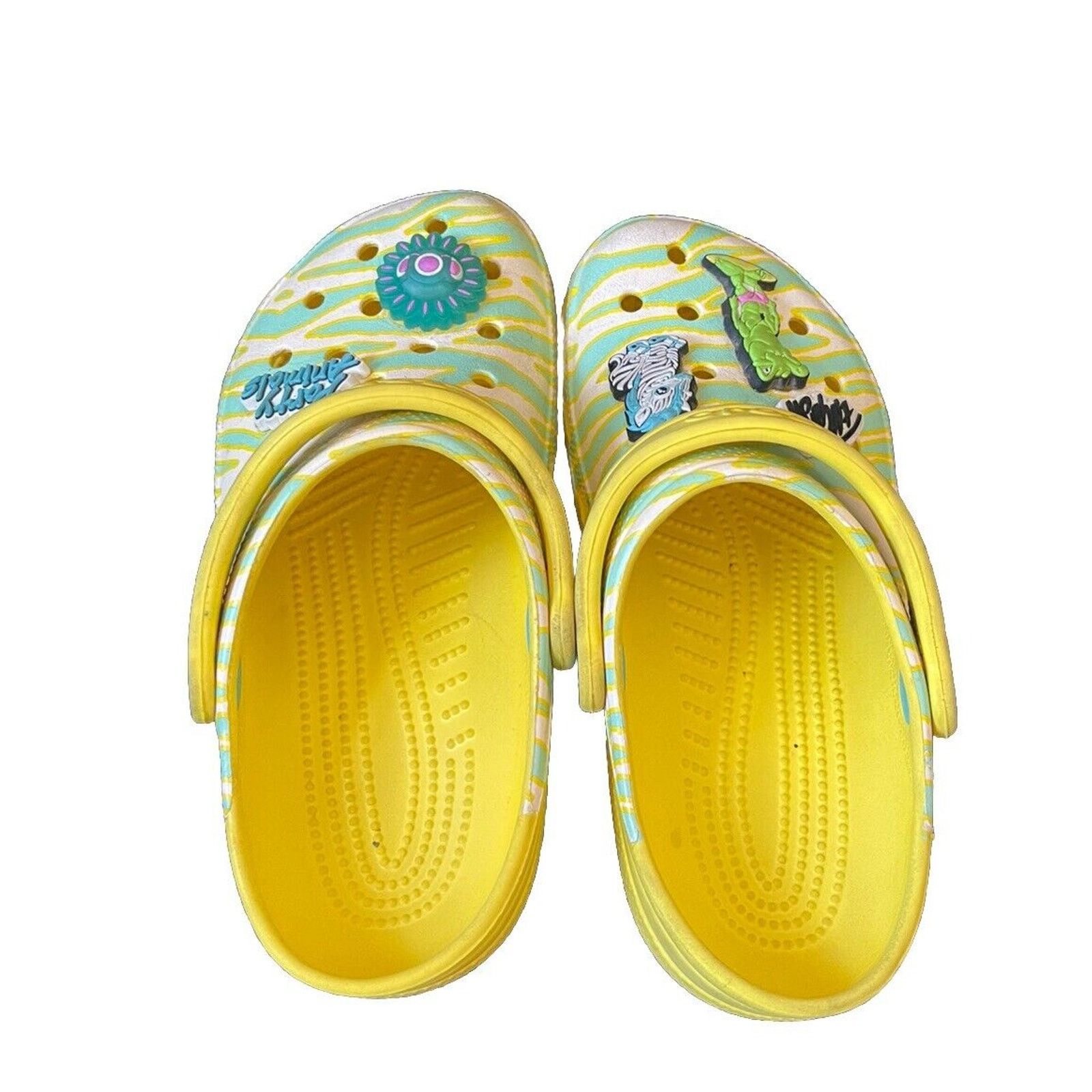 Crocs CROCS x Ron English Zebra Party Clog Shoe J4 Light UP Size US 4 / IT 34 - 3 Thumbnail