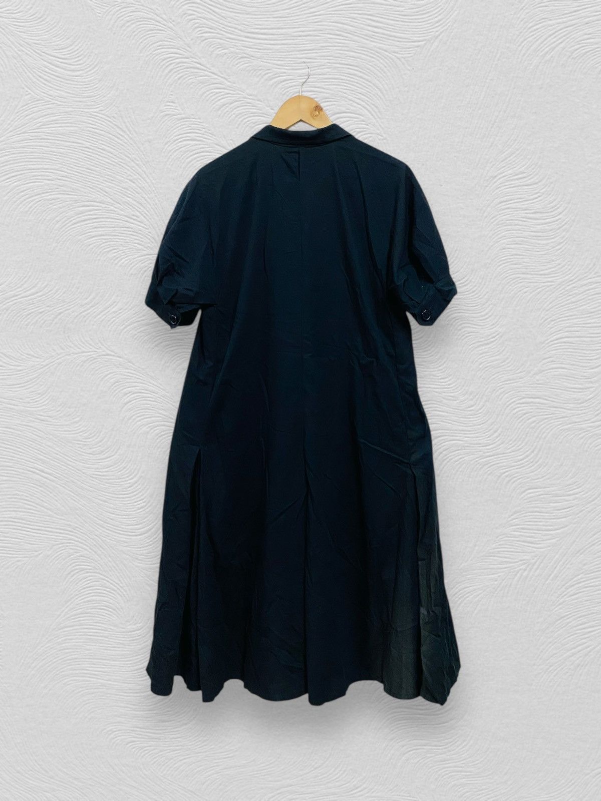 Yohji Yamamoto Vintage Y’s Yohji Yamamoto black dress Size L / US 10 / IT 46 - 2 Thumbnail
