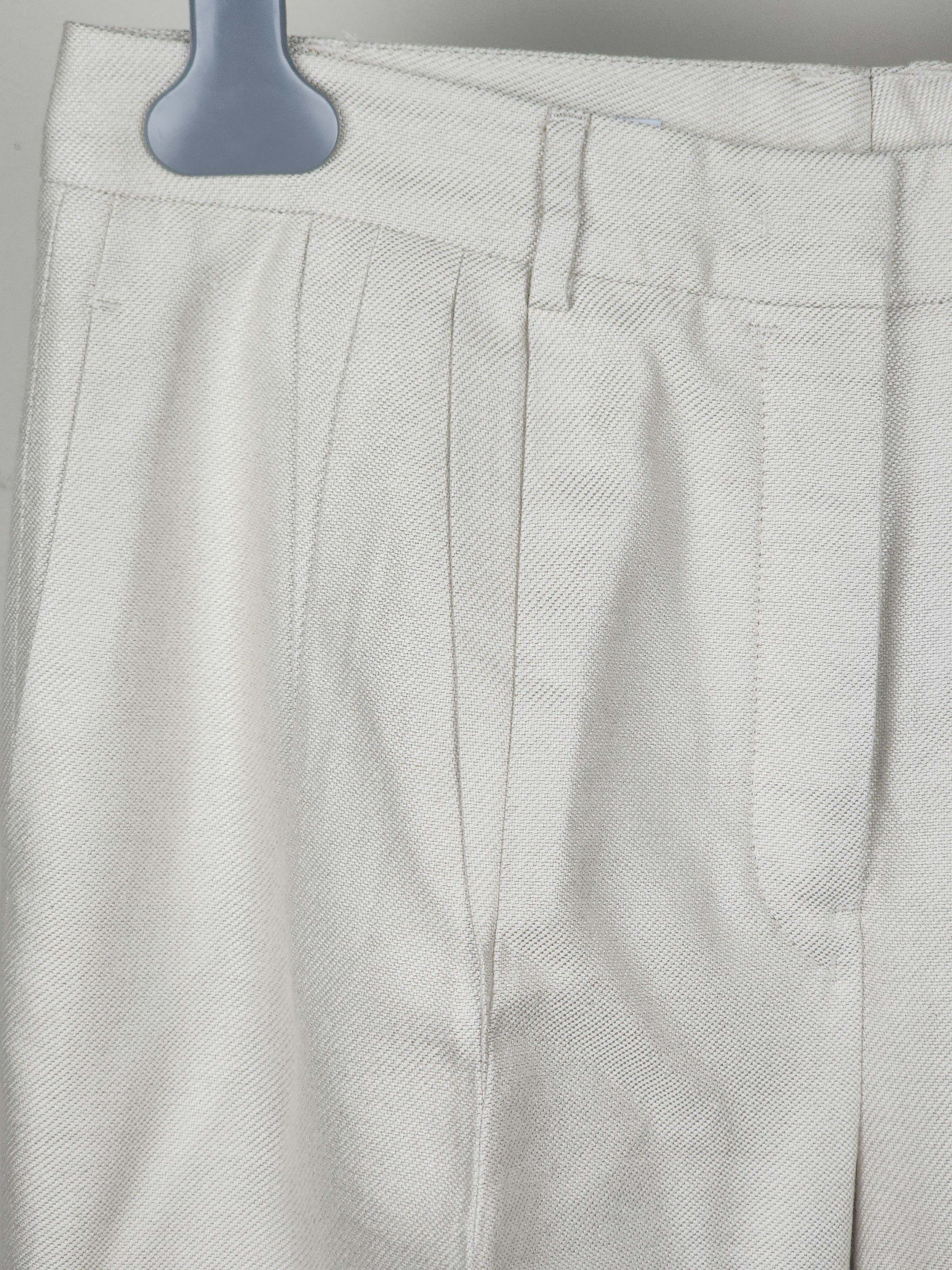 Jil Sander Raf Simons Silk Twill Pants FR34/US4 Size 27" / US 4 / IT 40 - 3 Thumbnail