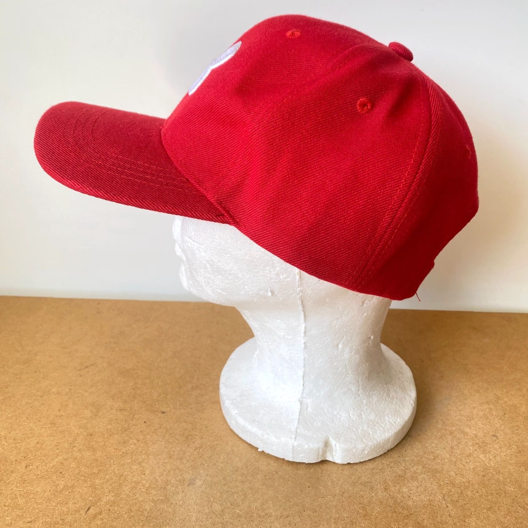 Under Armour VINTAGE Under Armour Strapback Dad Hat Red Embroidered FAST SHIPPING Size ONE SIZE - 3 Thumbnail