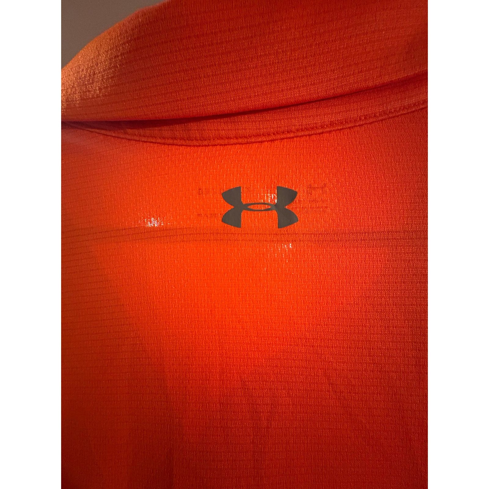 Under Armour Under Armour Men’s HeatGear Polo Shirt XL Bright Orange Size US XL / EU 56 / 4 - 7 Thumbnail