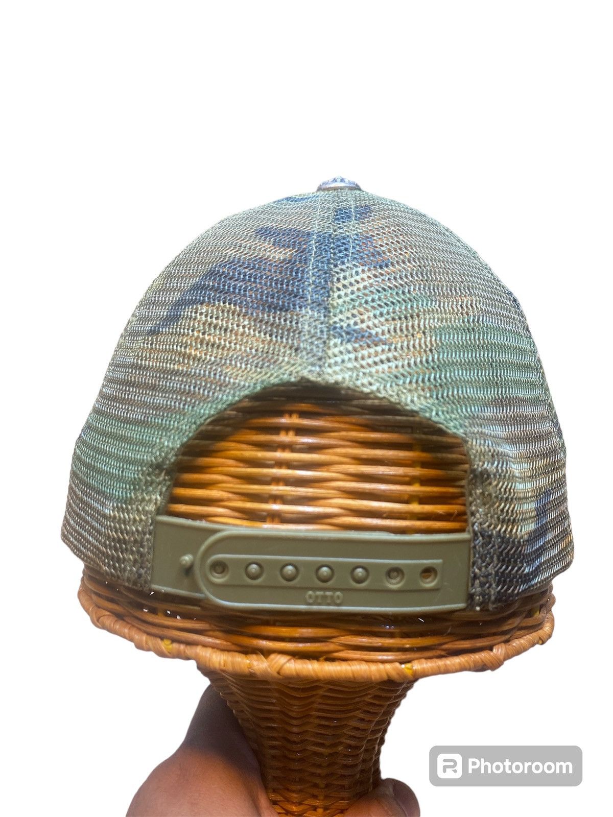 Chrome Hearts Vtg Chrome Heart F*** Trucker Camo Hats Size ONE SIZE - 4 Thumbnail