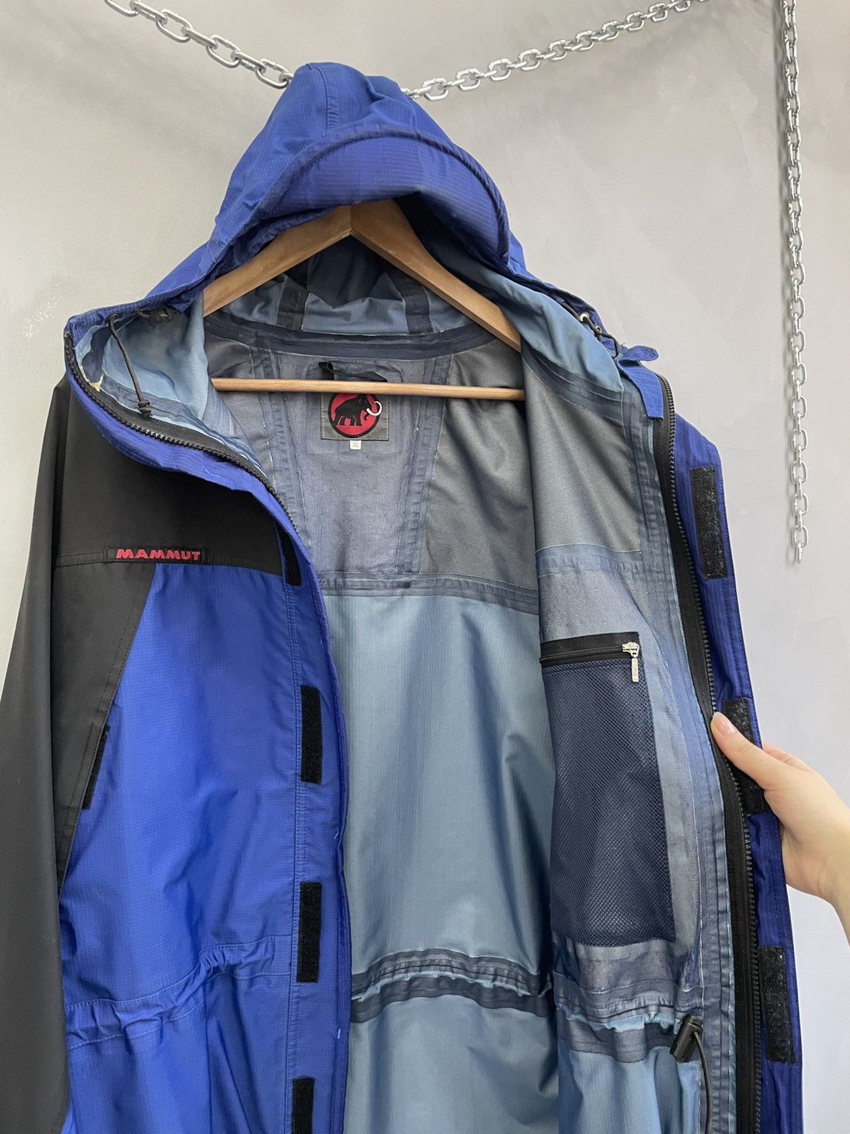 Mammut Mammut retro gore tex rain outdoor jacket y2k Size US XL / EU 56 / 4 - 9 Thumbnail