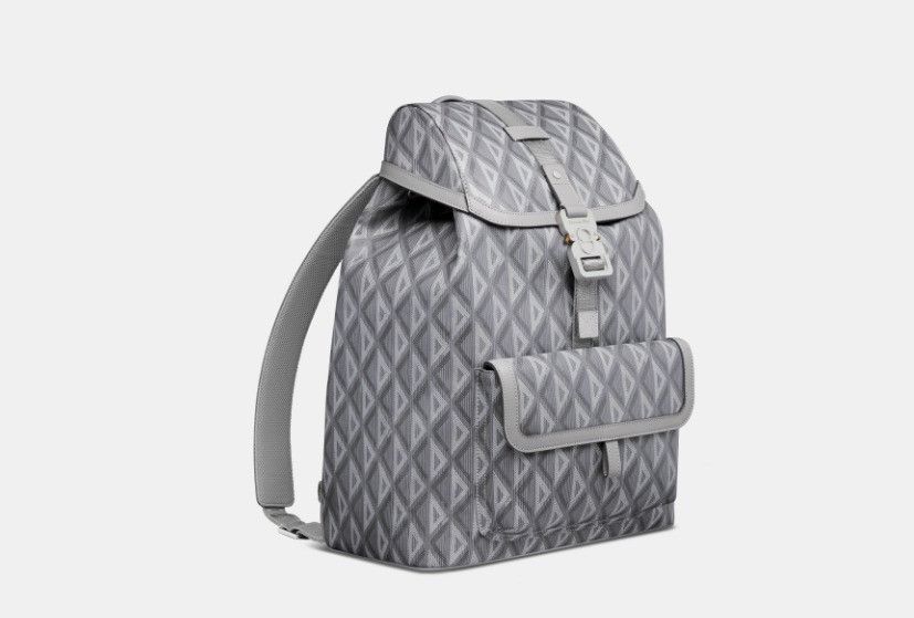 Dior o1w1db10325 1ESBA0 Size: OS / Road Backpack in Grey Size ONE SIZE - 2 Thumbnail
