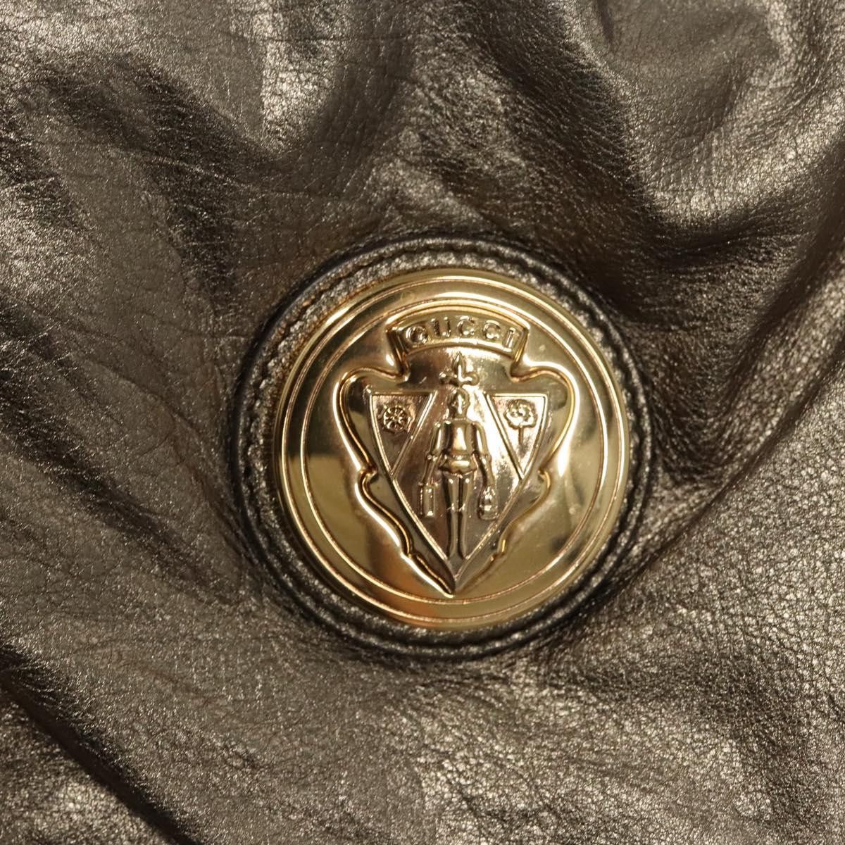 Gucci GUCCI Shoulder Bag Leather Silver Gold Size ONE SIZE - 14 Thumbnail