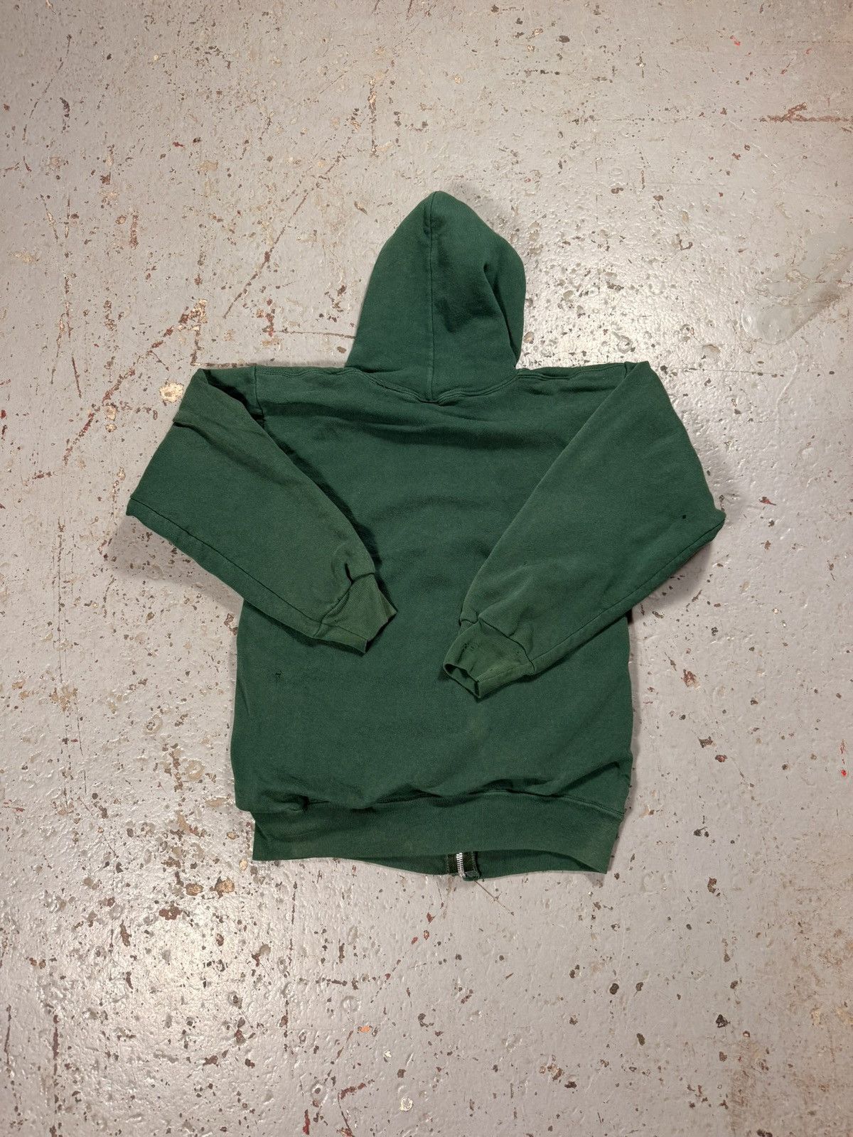Other Vintage Blank Green Zipup Classic Essential Hoodie Size US M / EU 48-50 / 2 - 6 Thumbnail
