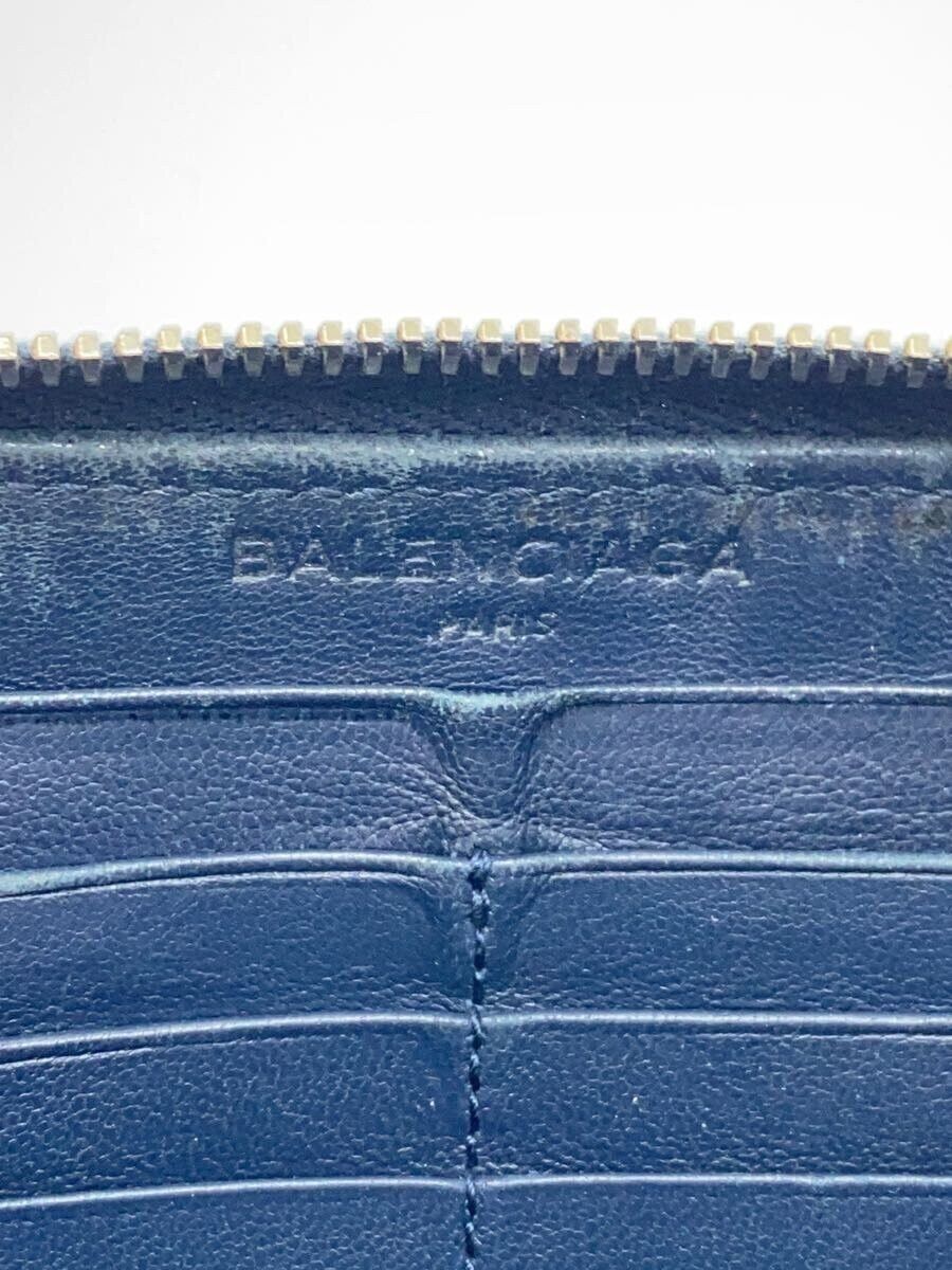 Balenciaga Balenciaga Long Wallet Navy Size ONE SIZE - 3 Thumbnail