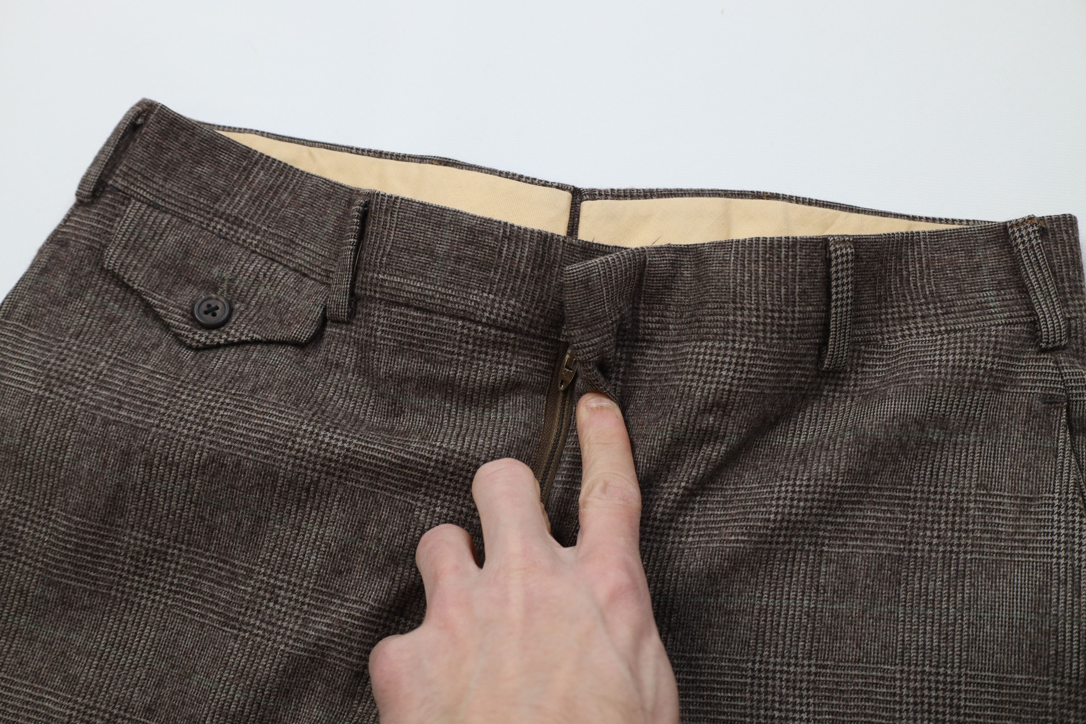 Vintage Vintage 60s 70s Streetwear Flannel Wide Leg Chino Pants USA Size US 32 / EU 48 - 7 Thumbnail