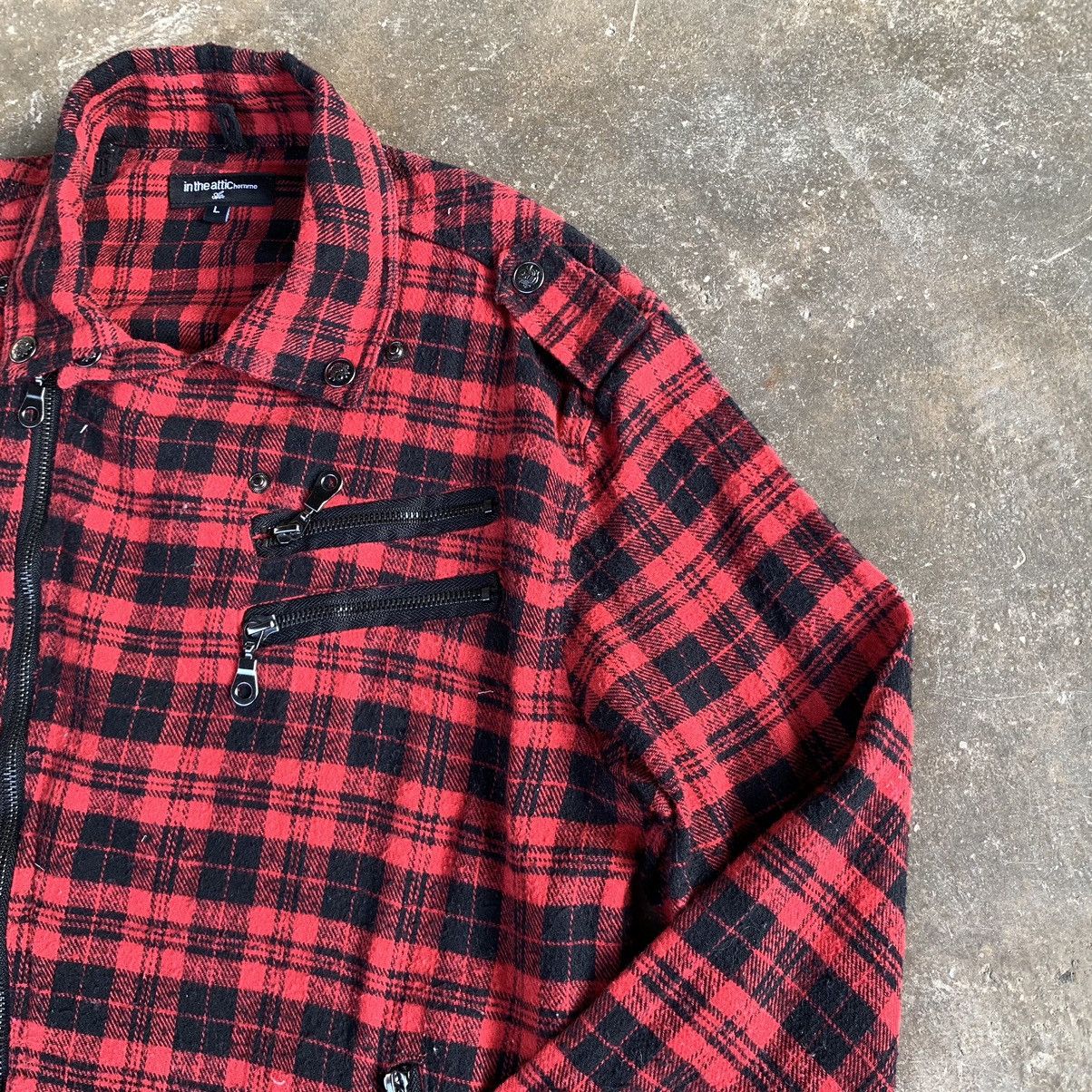 In The Attic In the attic Plaid Punk Zipper Jacket Size US S / EU 44-46 / 1 - 5 Thumbnail