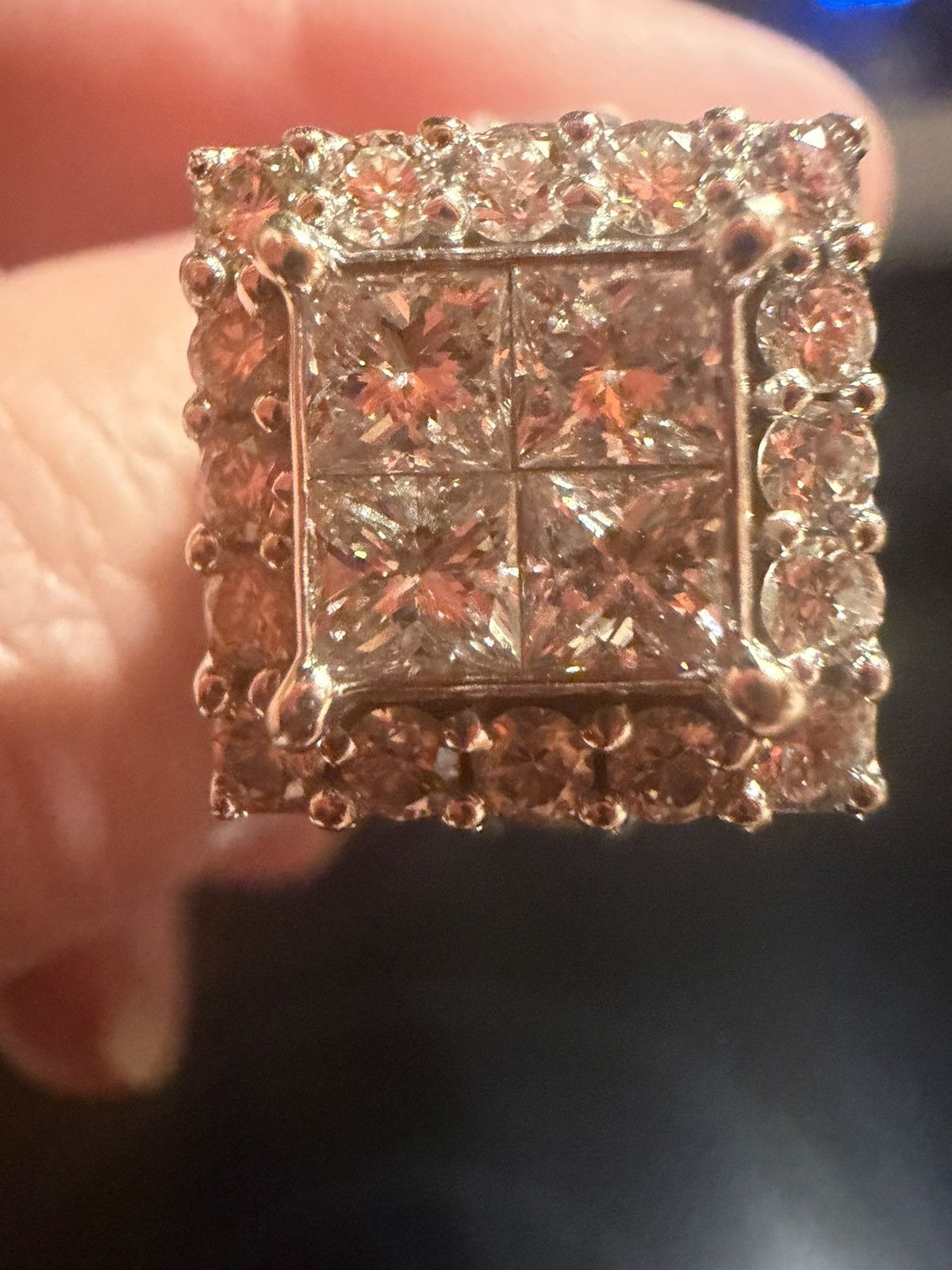 Other 14kt white gold 2.98 carat diamond ring Size ONE SIZE - 8 Thumbnail