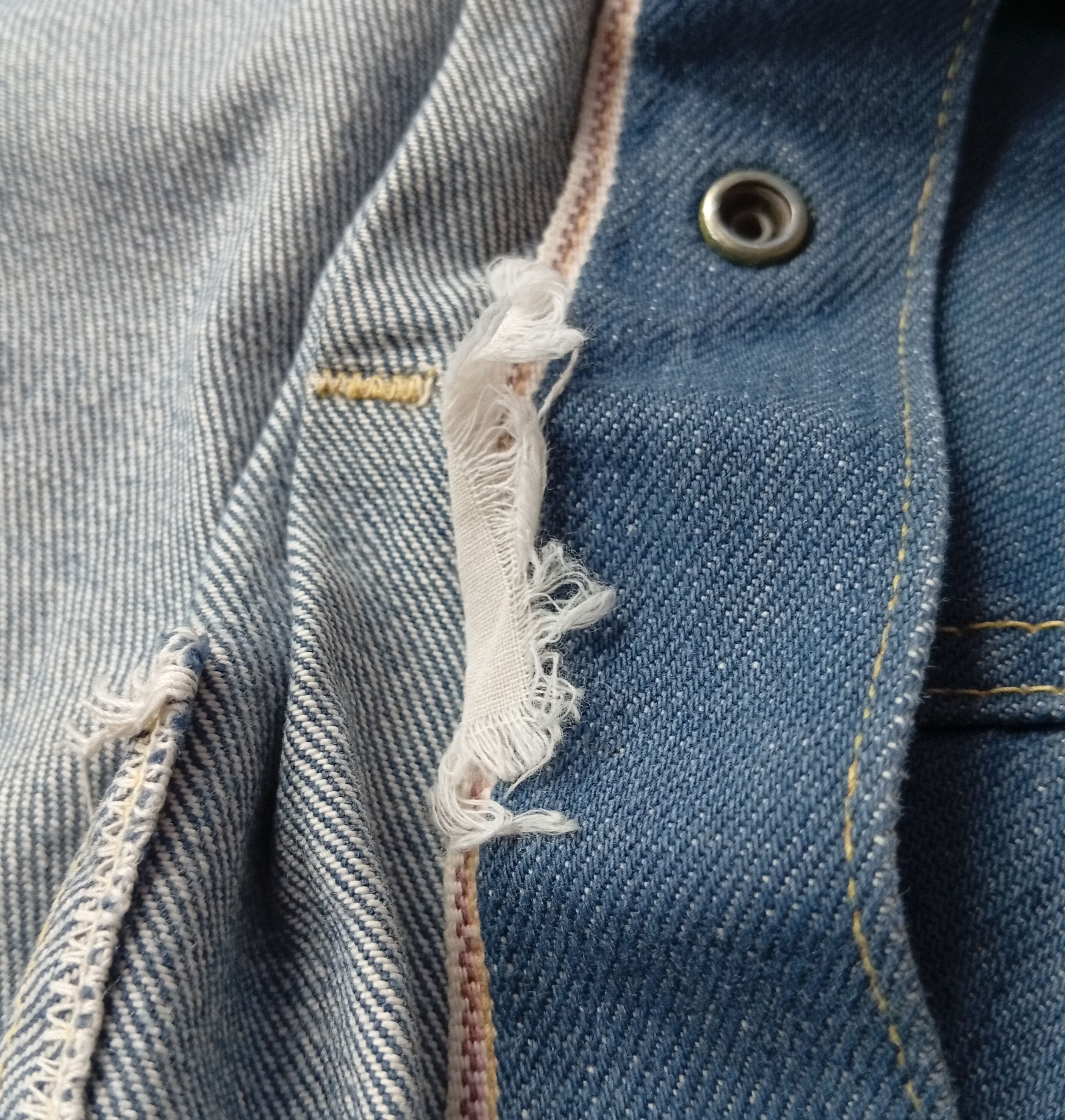 JCPenney 60s JCPenney ranchcraft denim selvedge jacket Size XS / US 0-2 / IT 36-38 - 9 Thumbnail