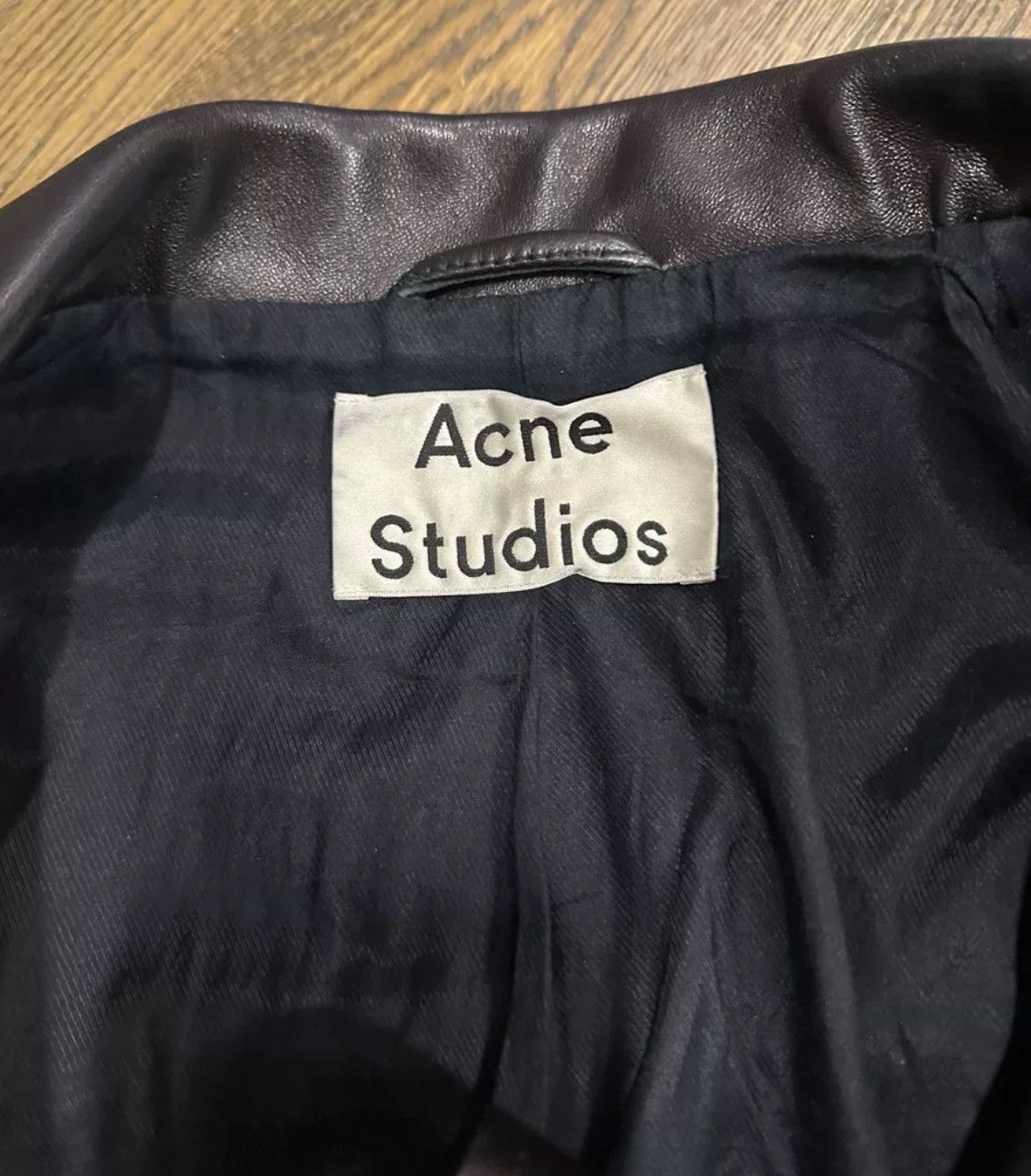 Acne Studios Acne studios Leather jacket Size US M / EU 48-50 / 2 - 5 Thumbnail
