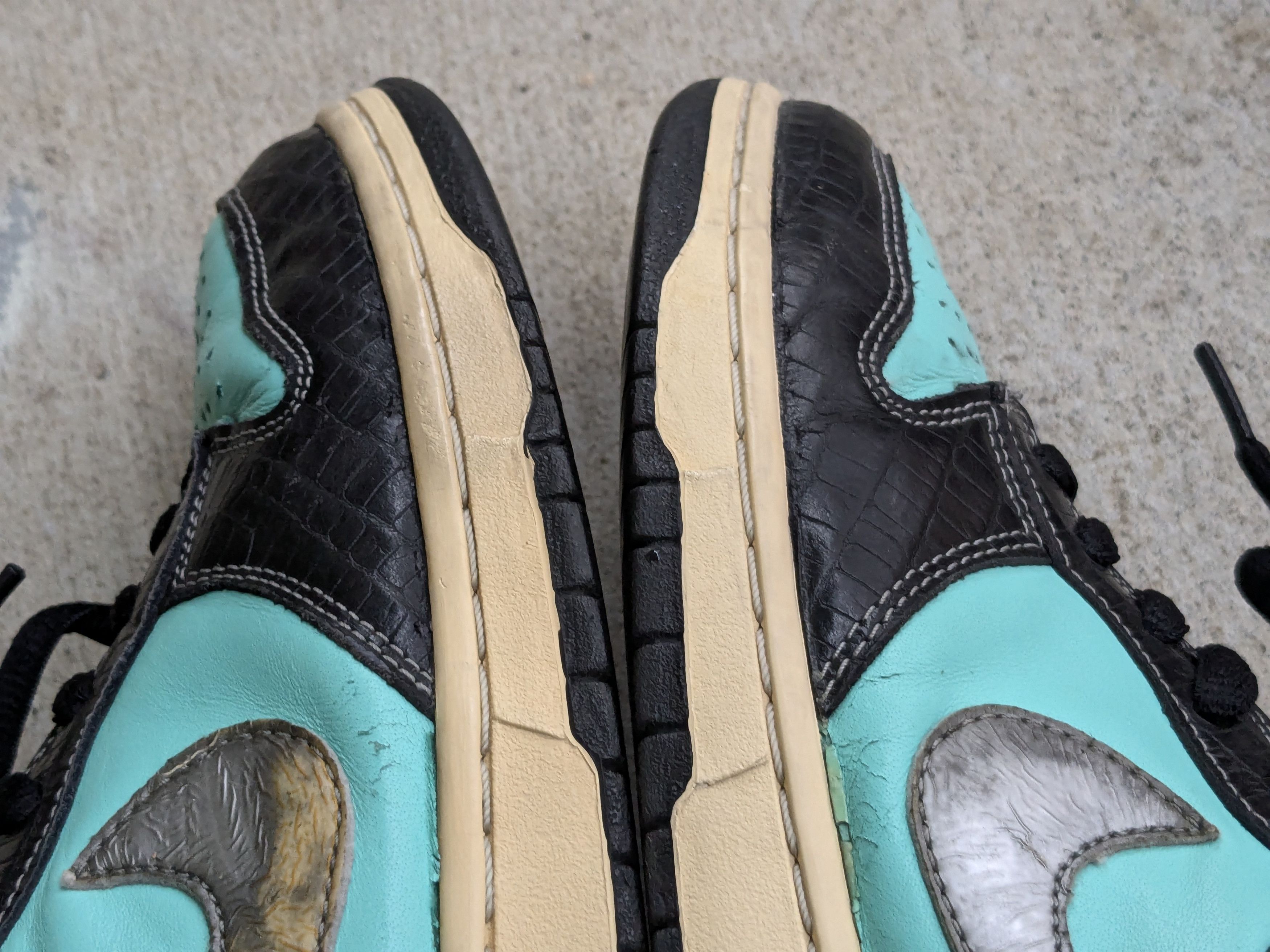 Nike Nike SB Dunk Low Pro x Diamond Supply Co. Tiffany 10 Size US 10 / EU 43 - 7 Thumbnail